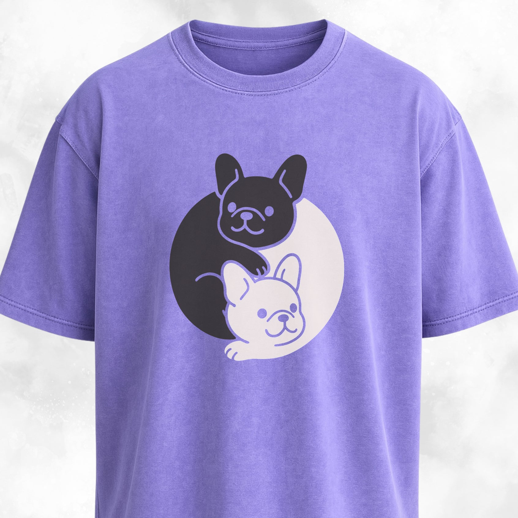 Yin Yang Frenchies T-Shirt