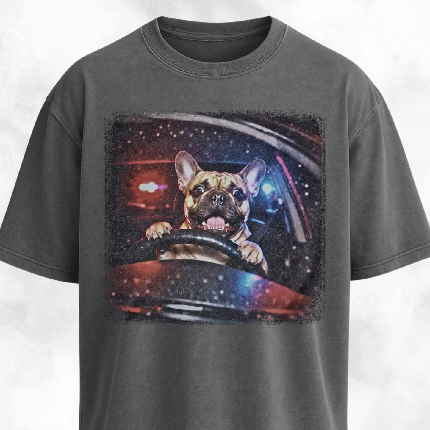 French Bulldog Escaping The Police T-Shirt
