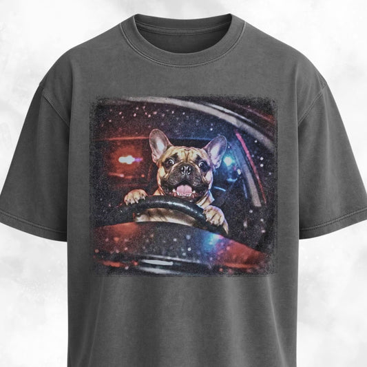 French Bulldog Escaping The Police T-Shirt