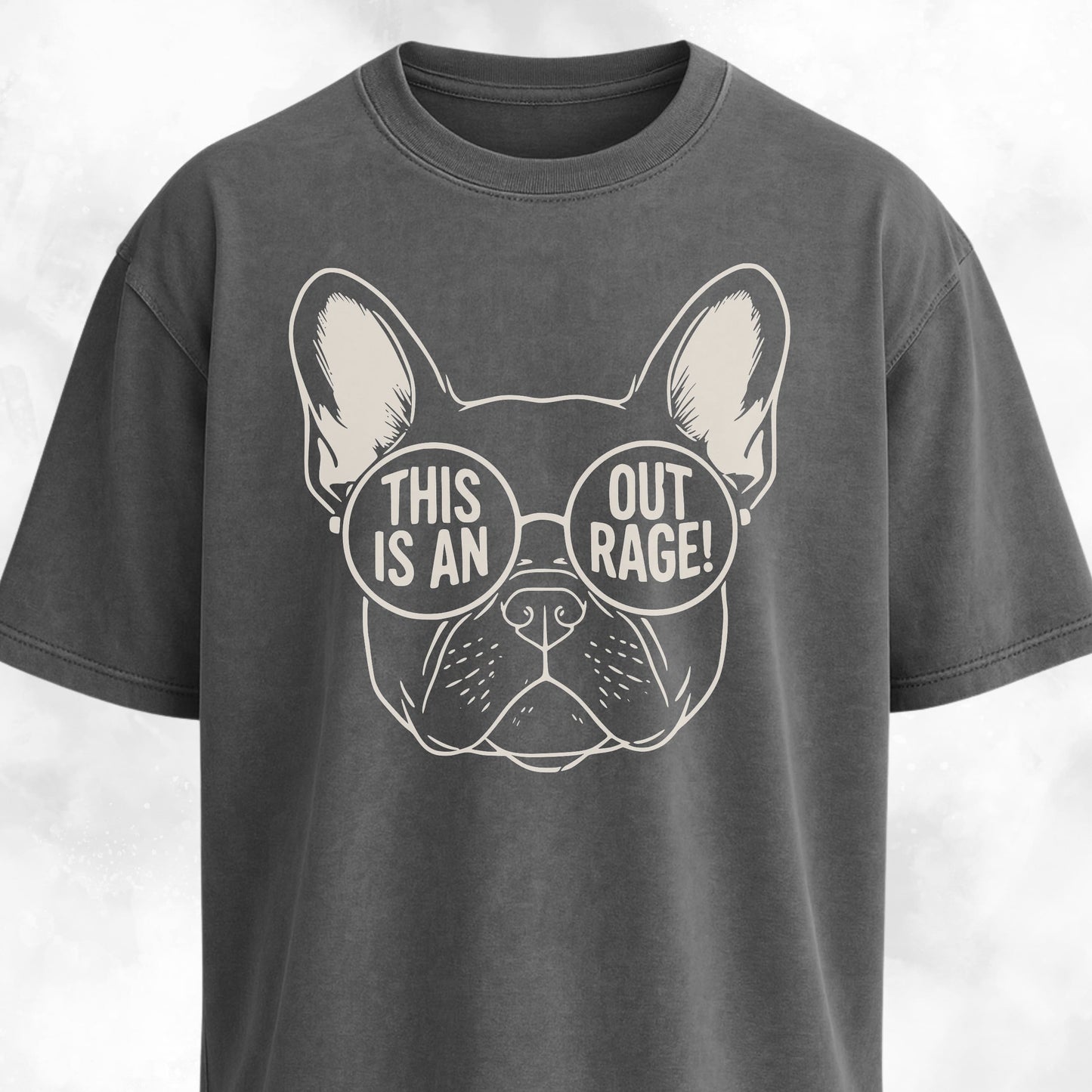 Outrage Frenchie T-Shirt