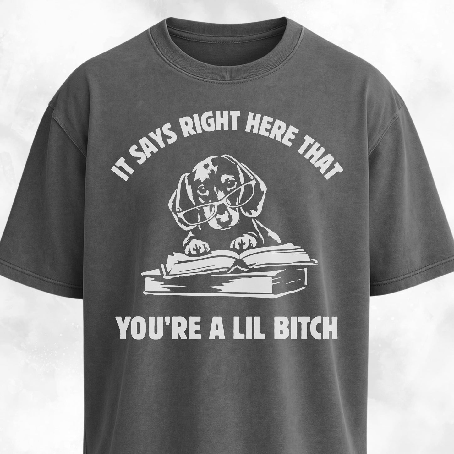 You're A Lil Bitch Dachshund Edition T-Shirt