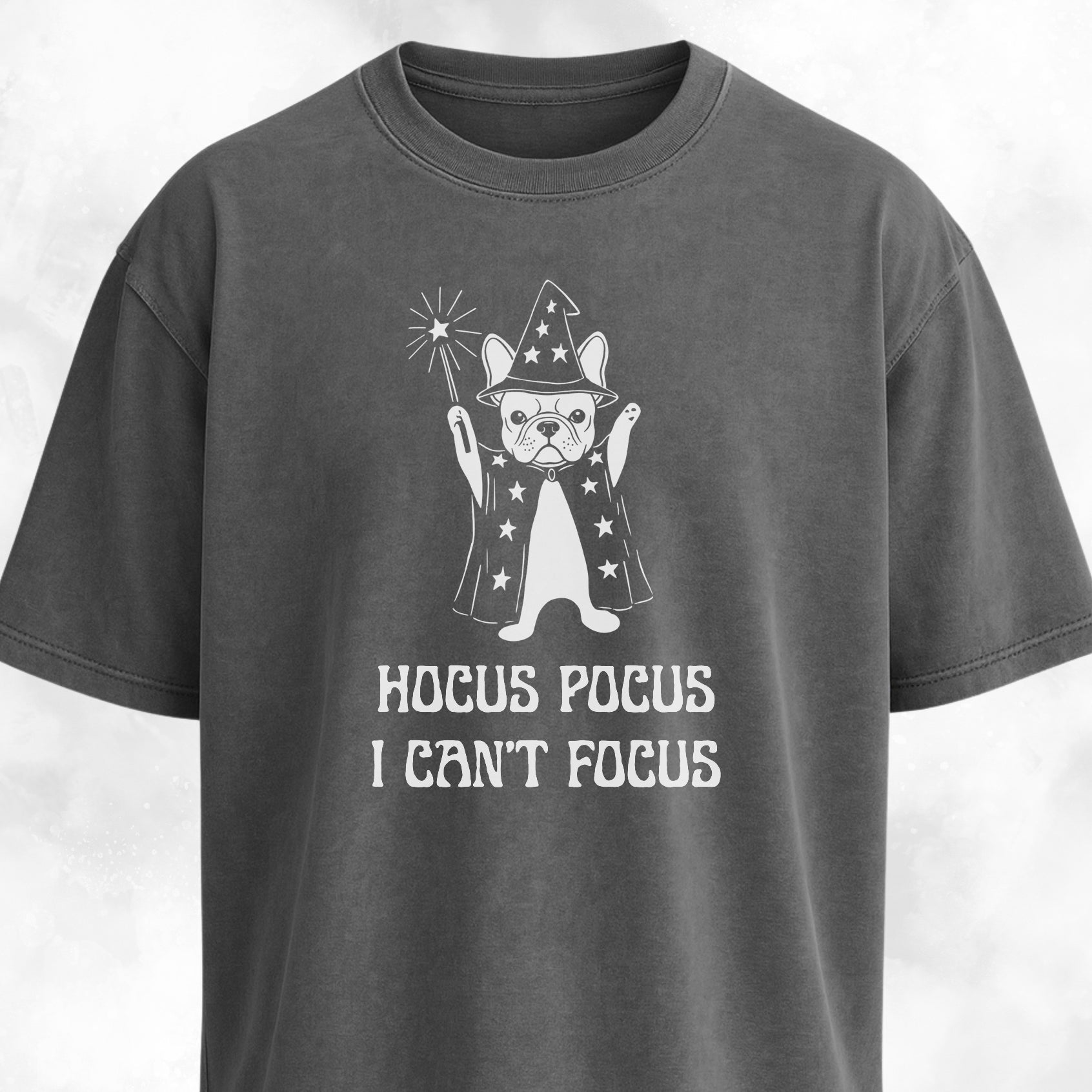Hocus Pocus French Bulldog Wizard T-Shirt