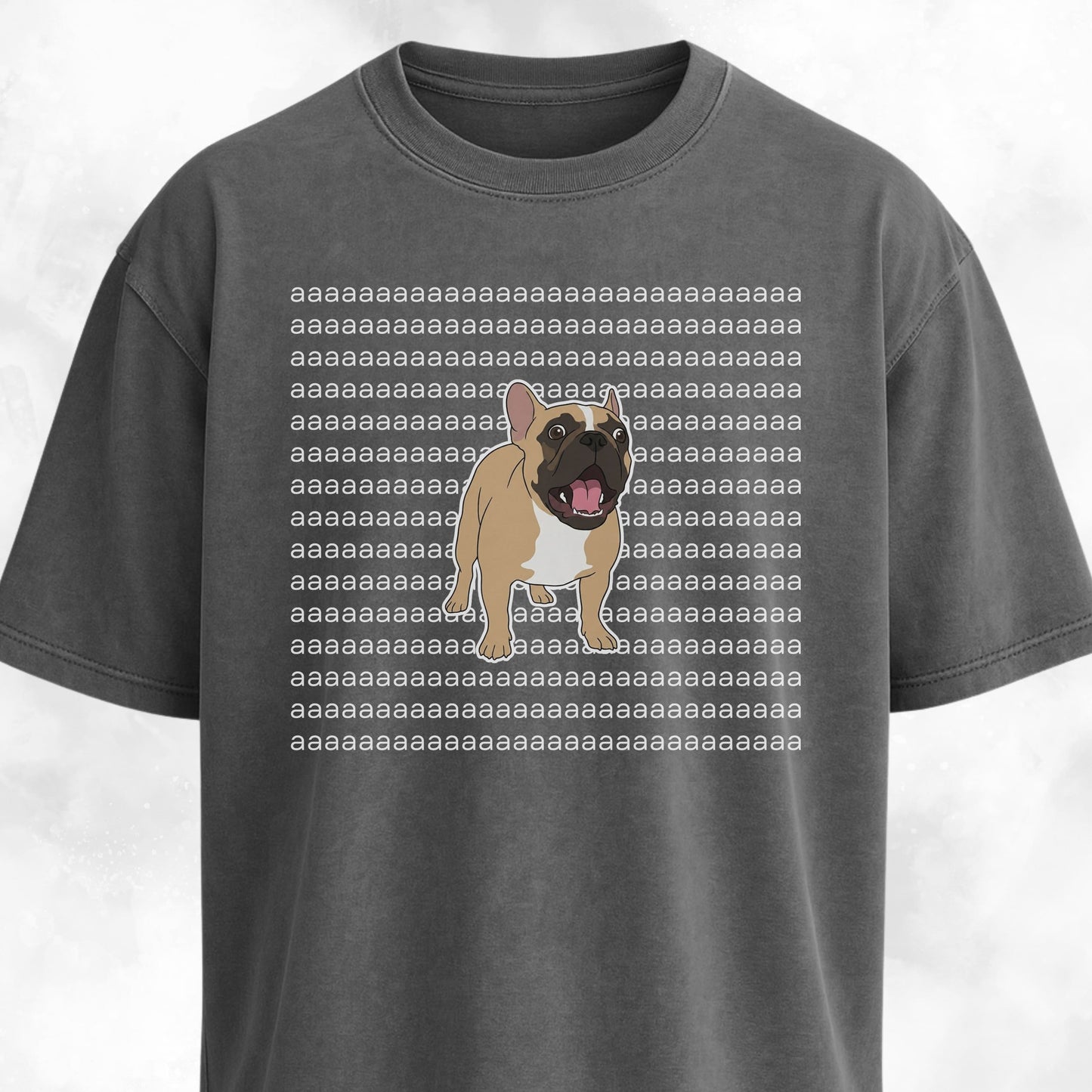 Screaming Frenchie Meme T-Shirt