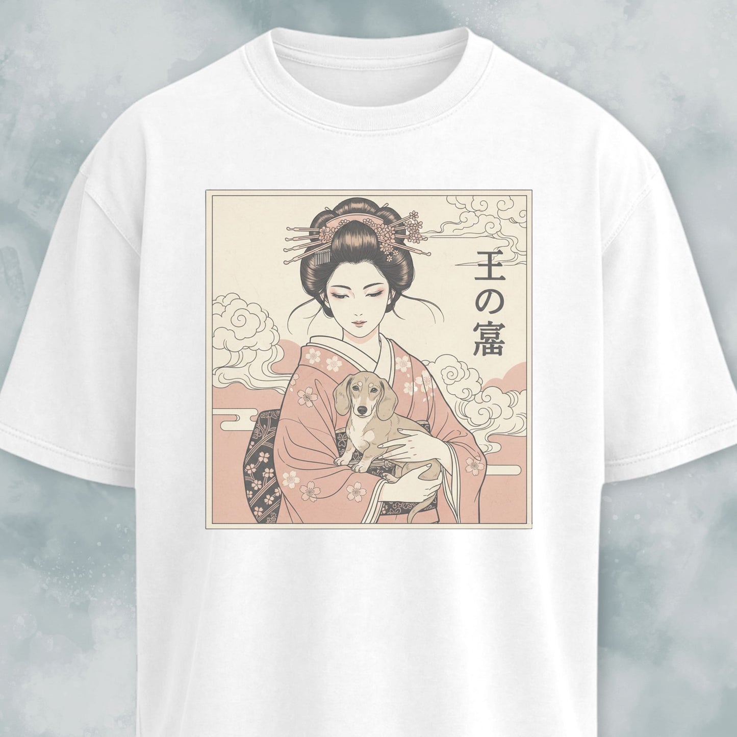 Geisha With A Doxie T-Shirt