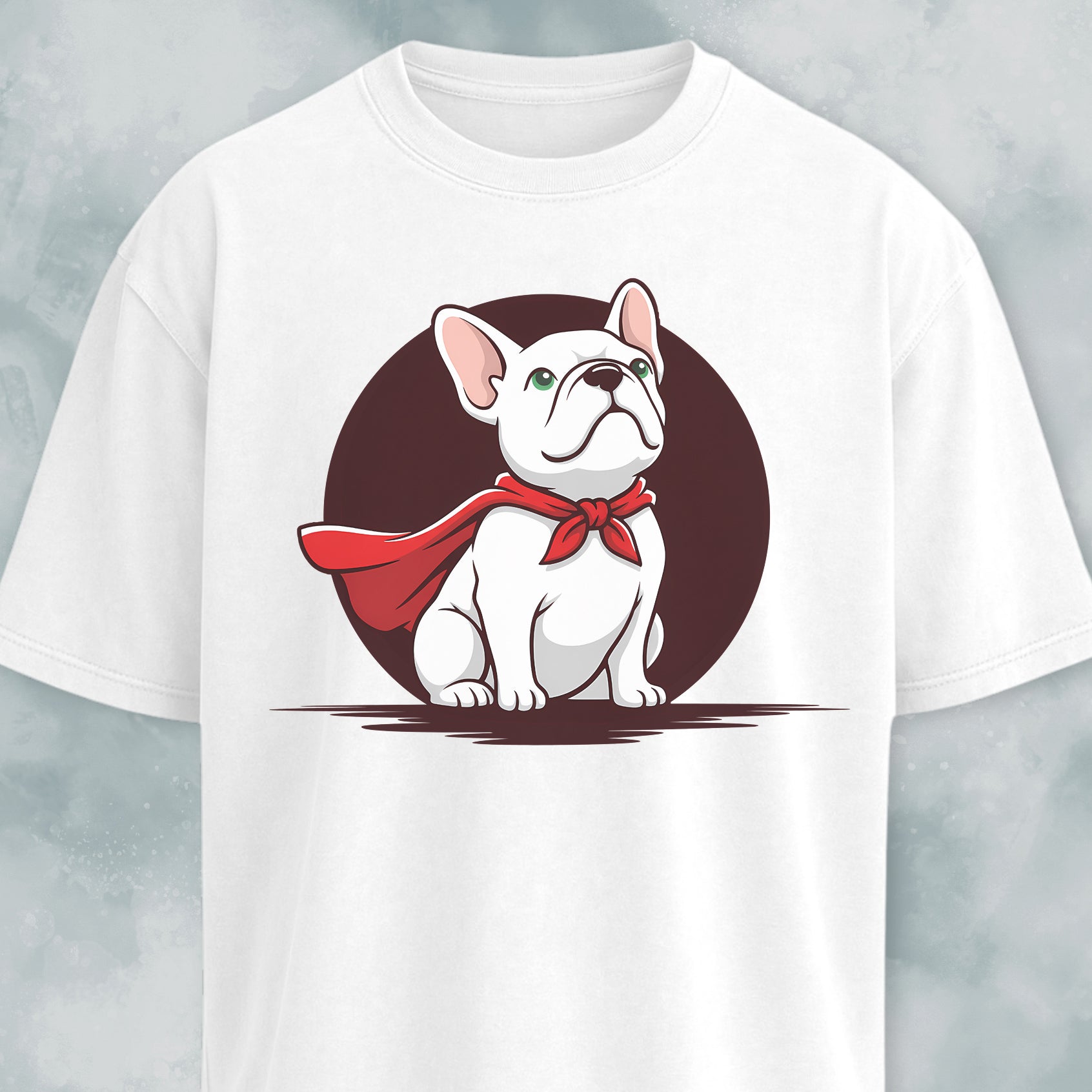 Superhero French Bulldog T-Shirt