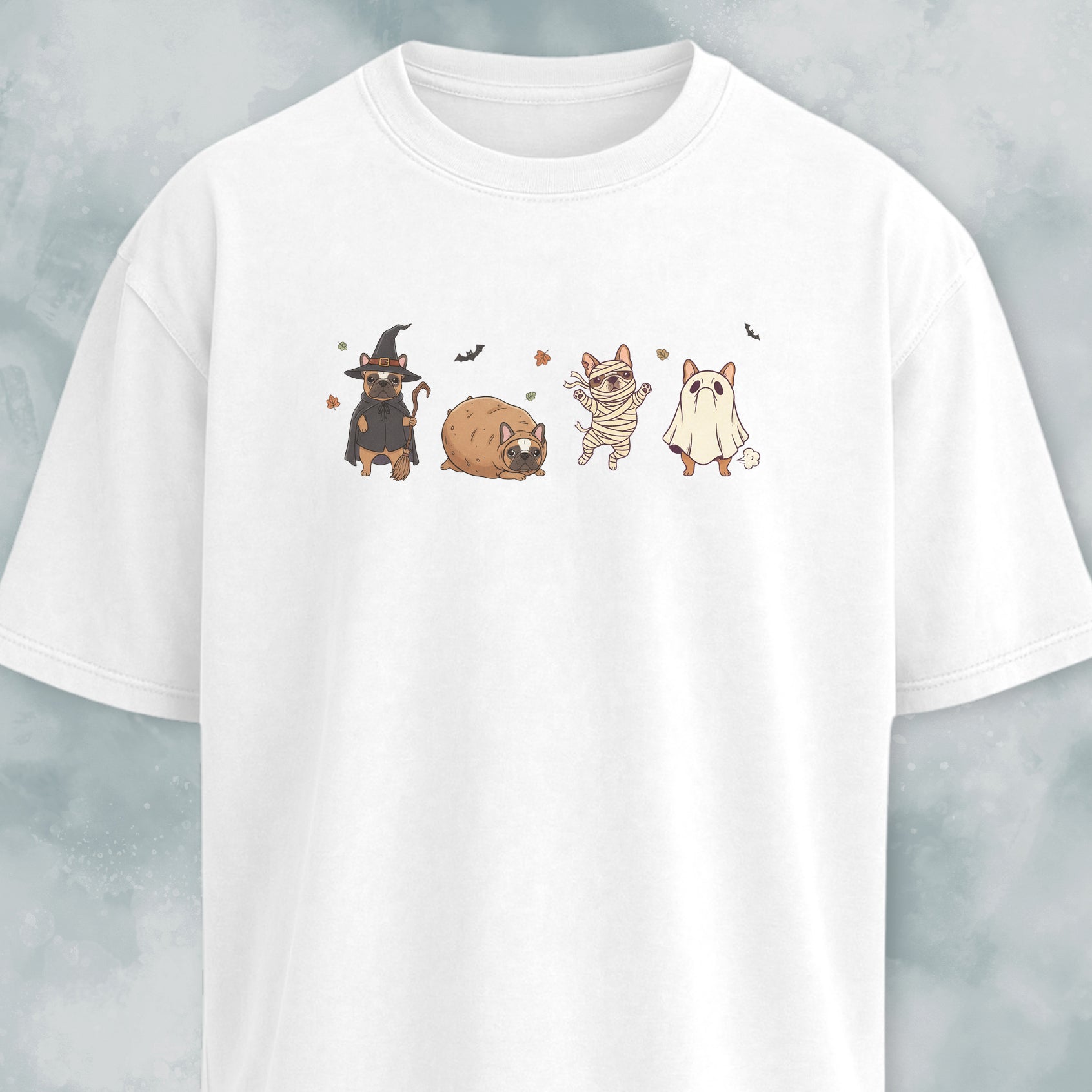Halloween Spooky Frenchies T-Shirt