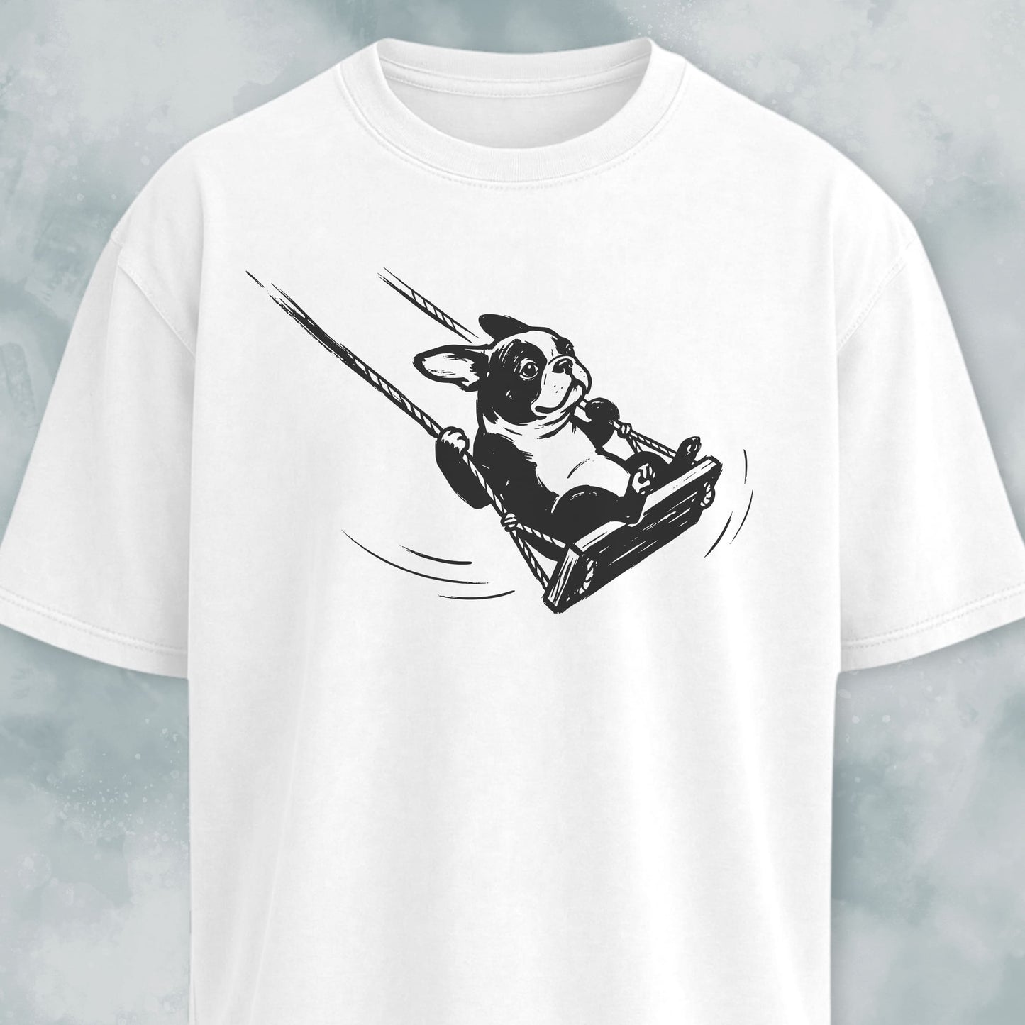 Frenchie On A Swing T-Shirt