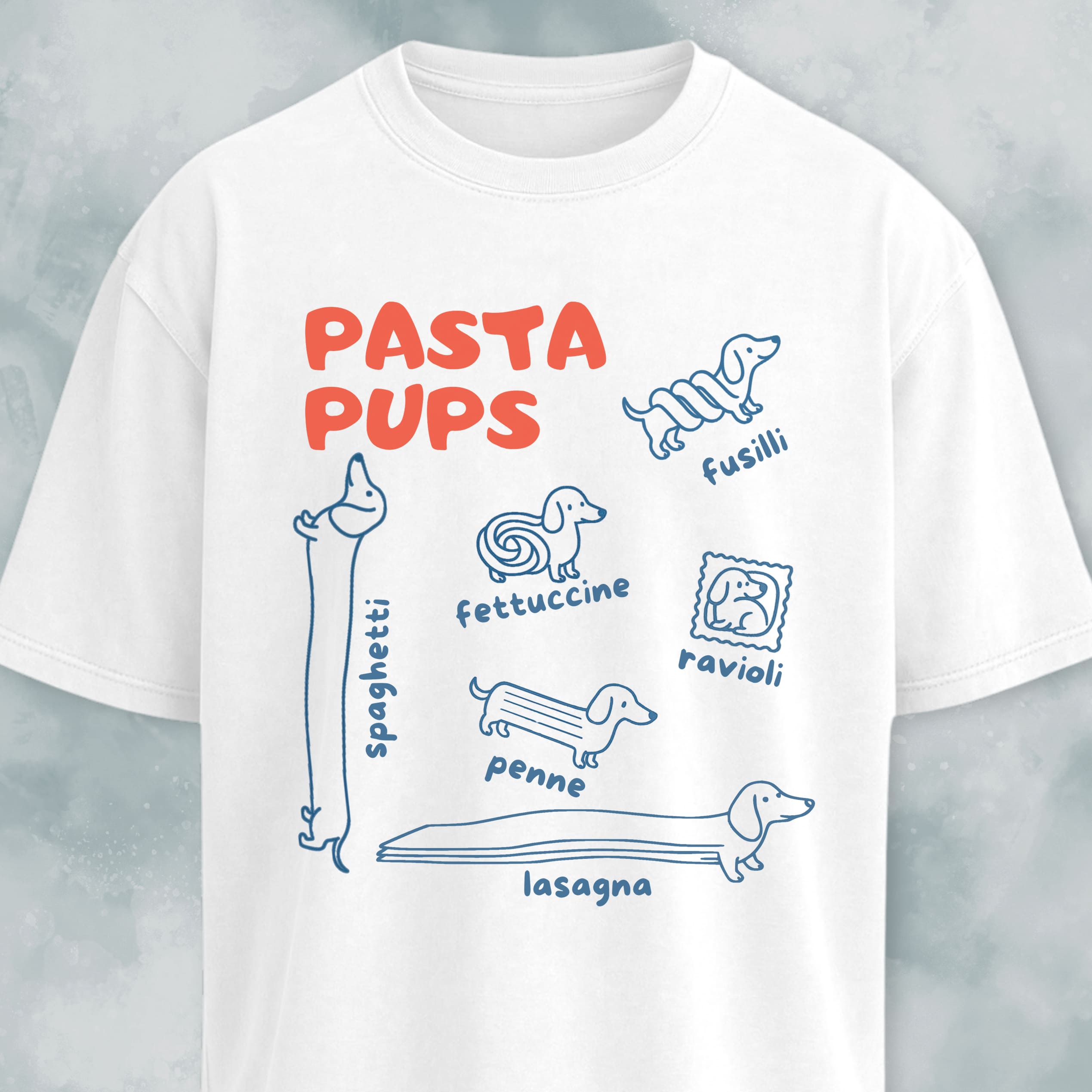 Pasta Pups Dachshund Edition T-Shirt