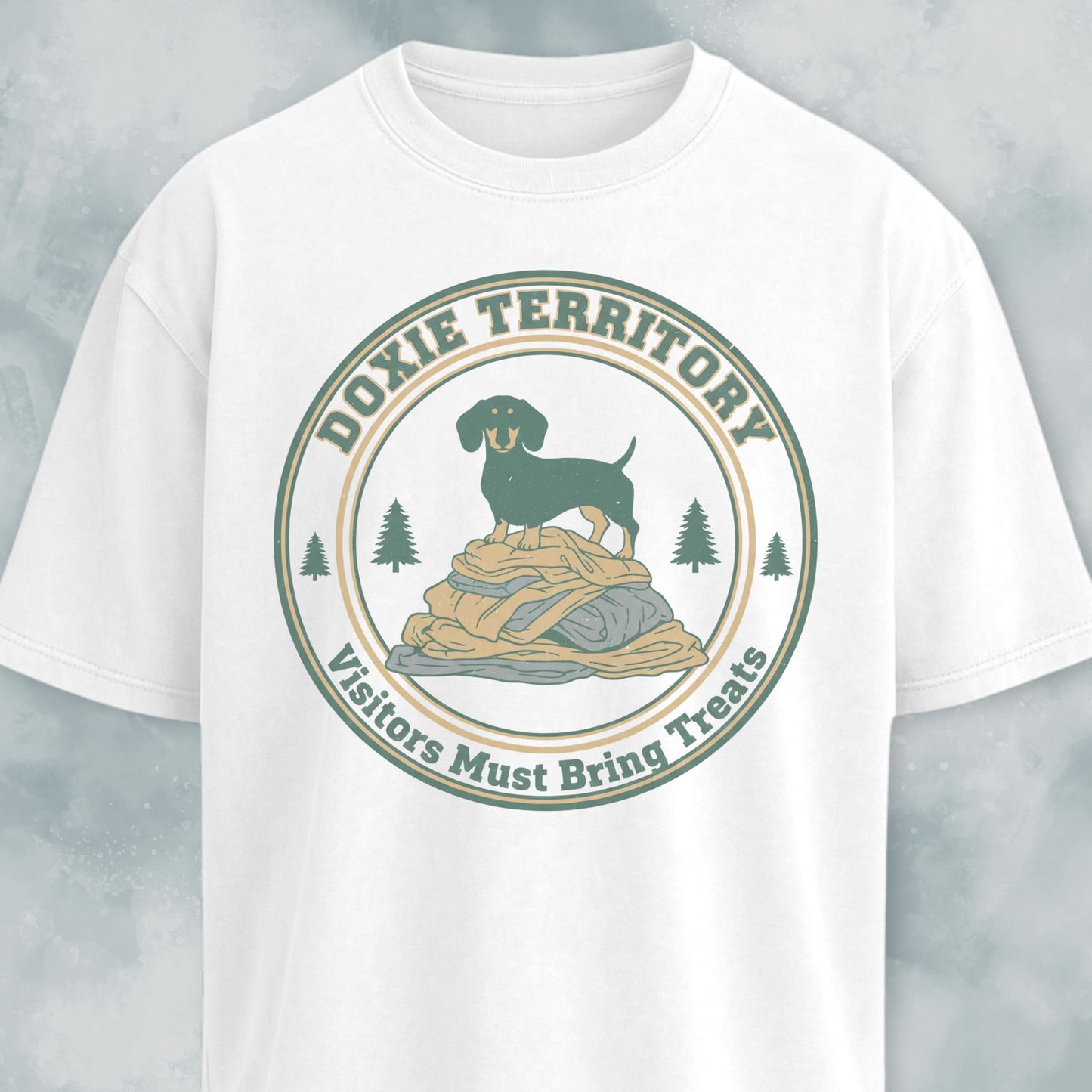 Doxie Territory Badge T-Shirt