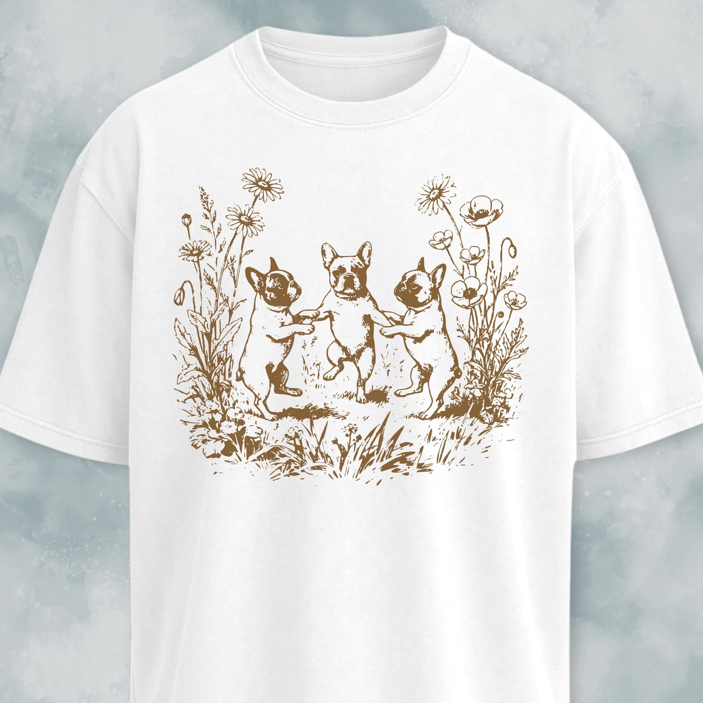 Dancing Trio Frenchie Edition T-Shirt