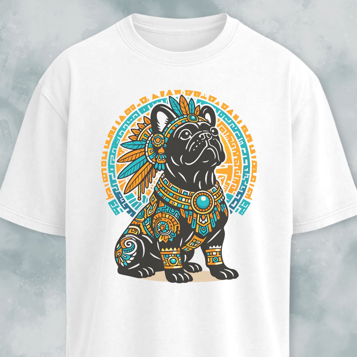 Aztec French Bulldog T-Shirt