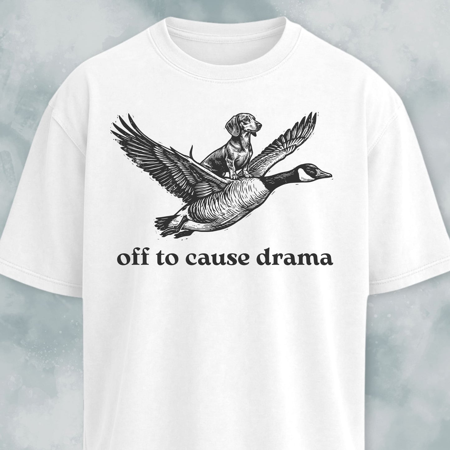 Off To Cause Drama Doxie T-Shirt