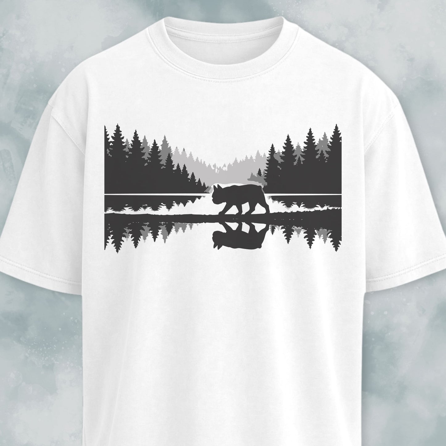 Frenchie On A Lake T-Shirt