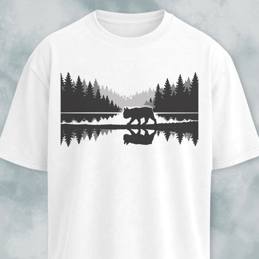 Frenchie On A Lake T-Shirt
