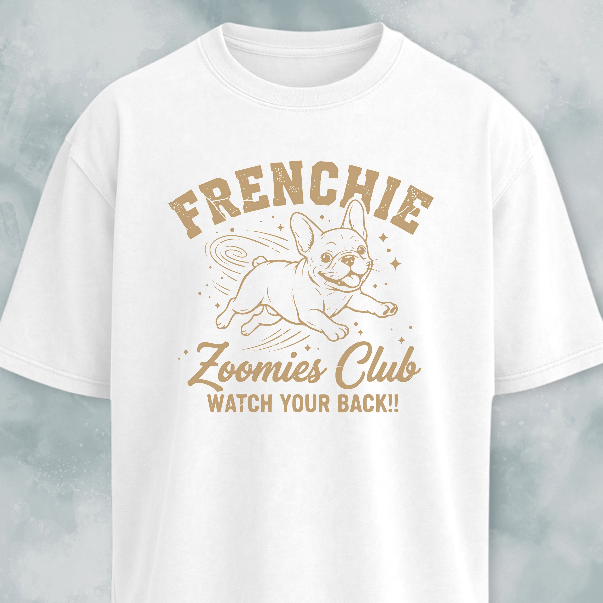 Frenchie Zoomies Club T-Shirt