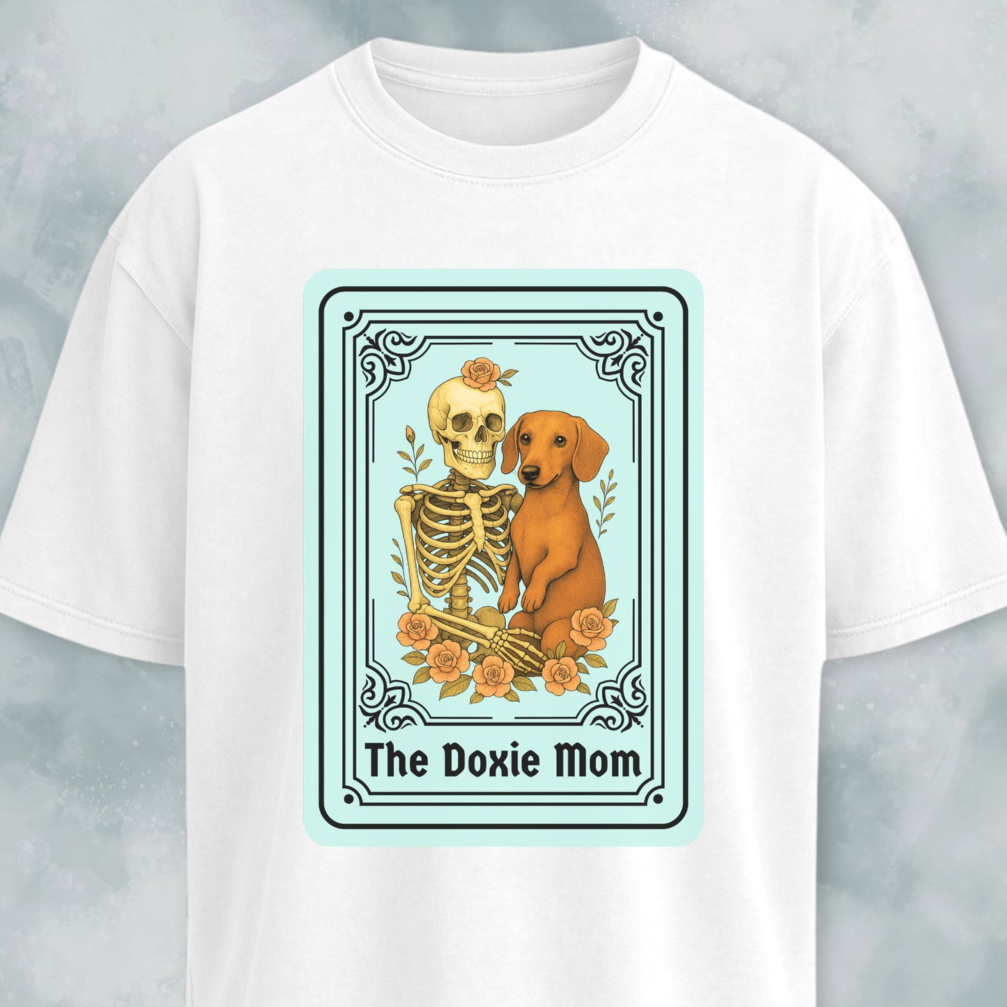 The Doxie Mom Pastel Tarot Card T-Shirt