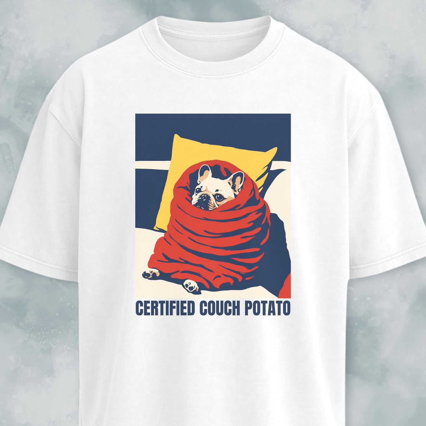 Certified Couch Potato Frenchie T-Shirt