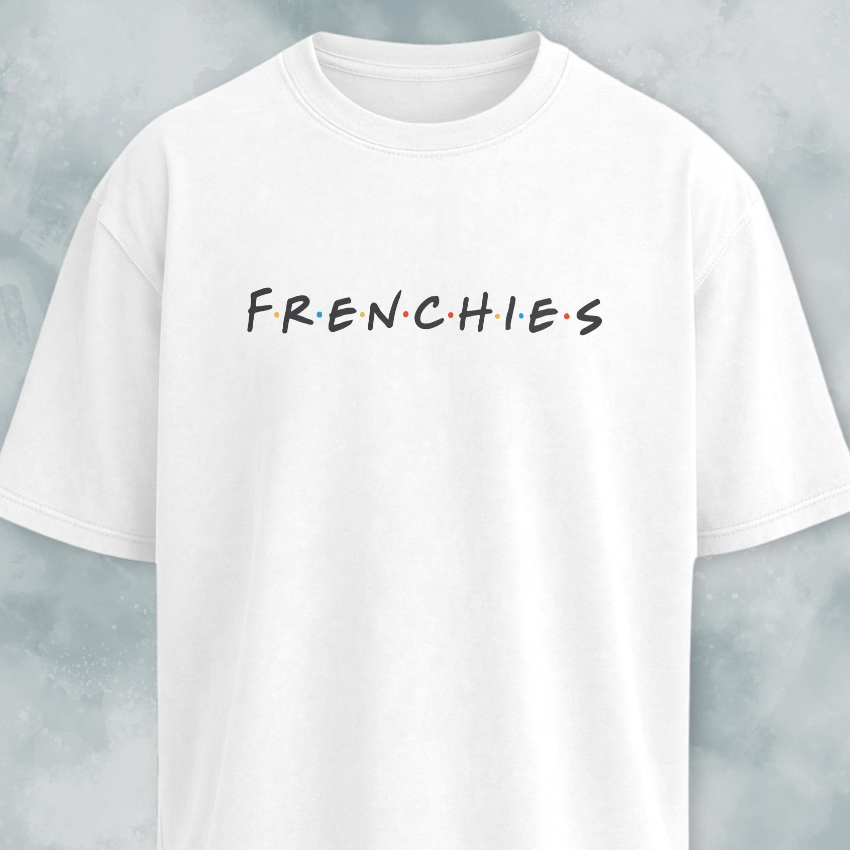 Frenchies Friends Logo Parody T-Shirt