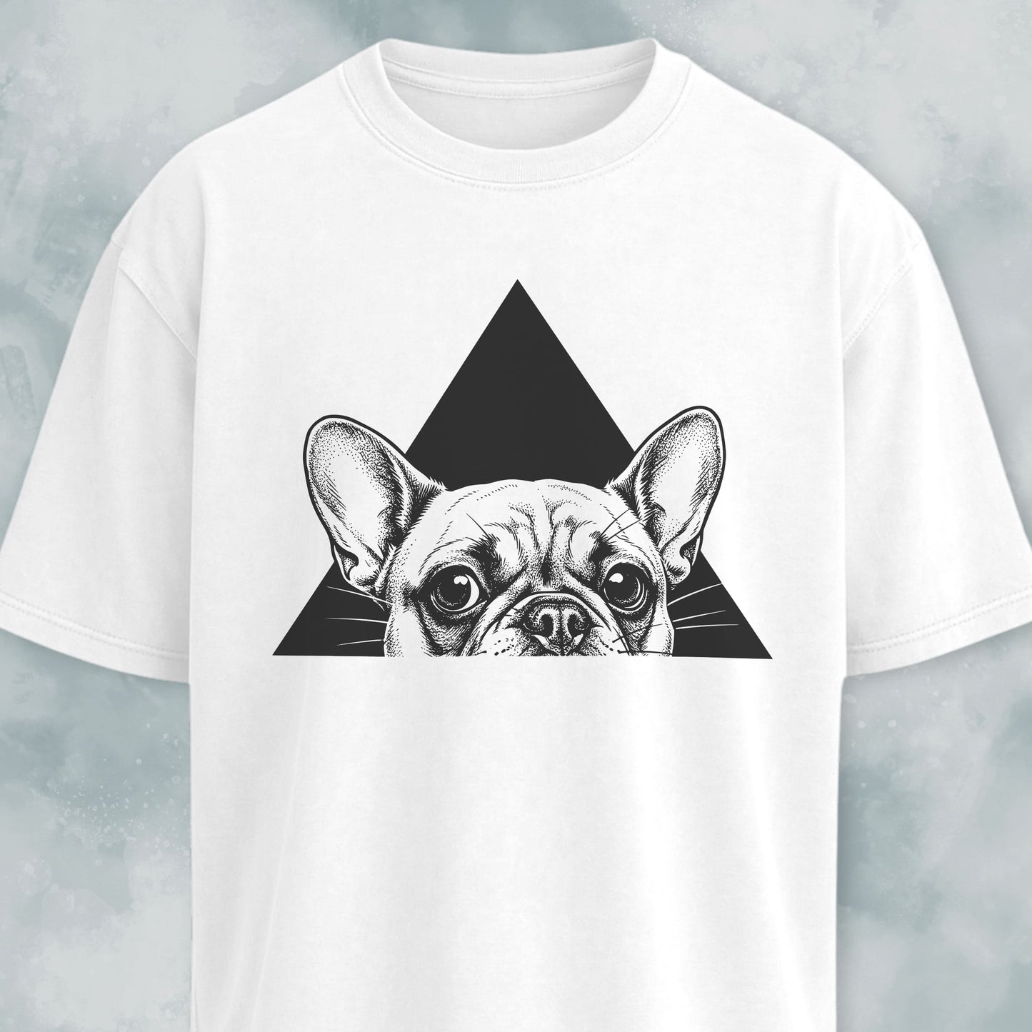Triangle Frenchie T-Shirt