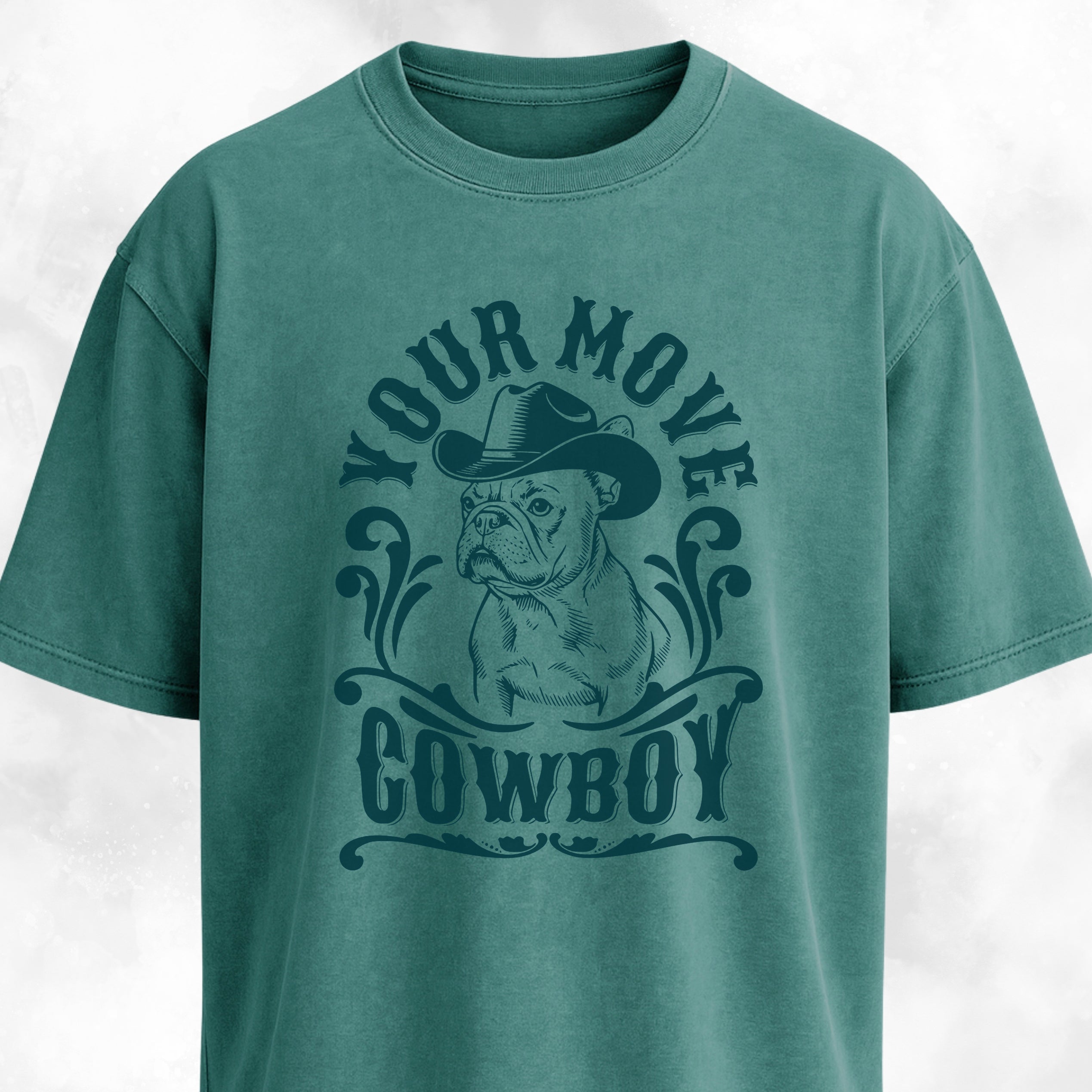 Your Move Cowboy Frenchie T-Shirt