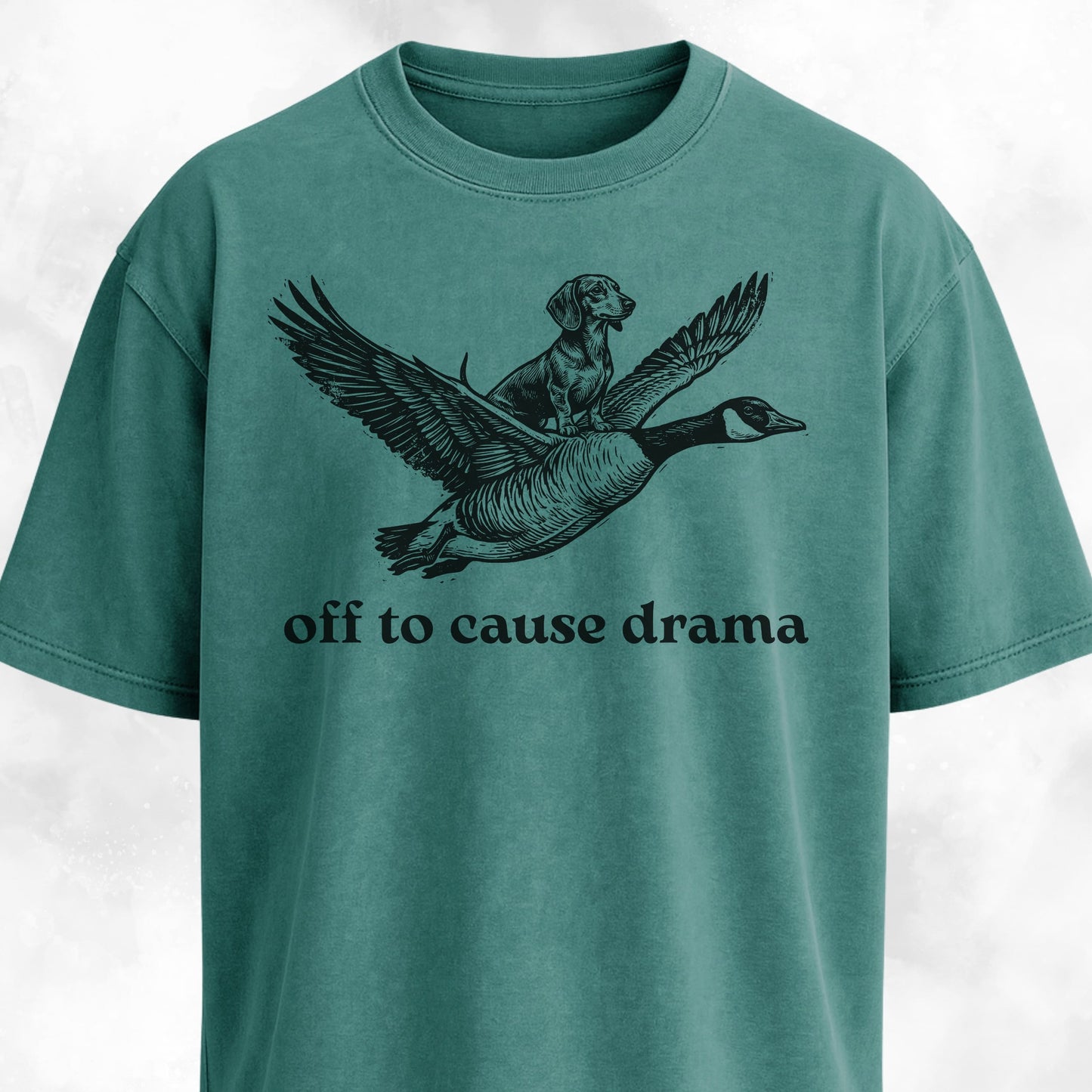 Off To Cause Drama Doxie T-Shirt