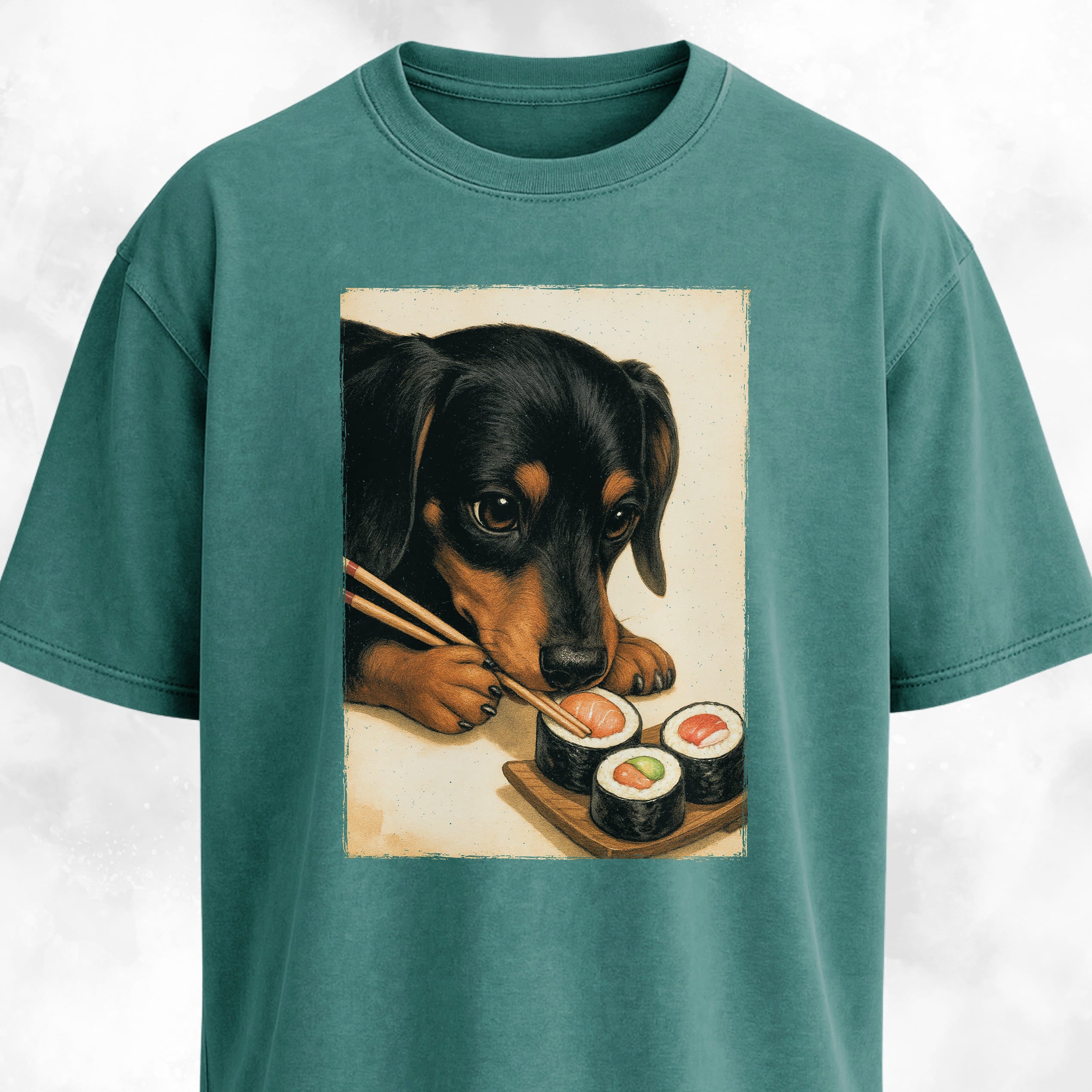 Dachshund Sushi Lover T-Shirt