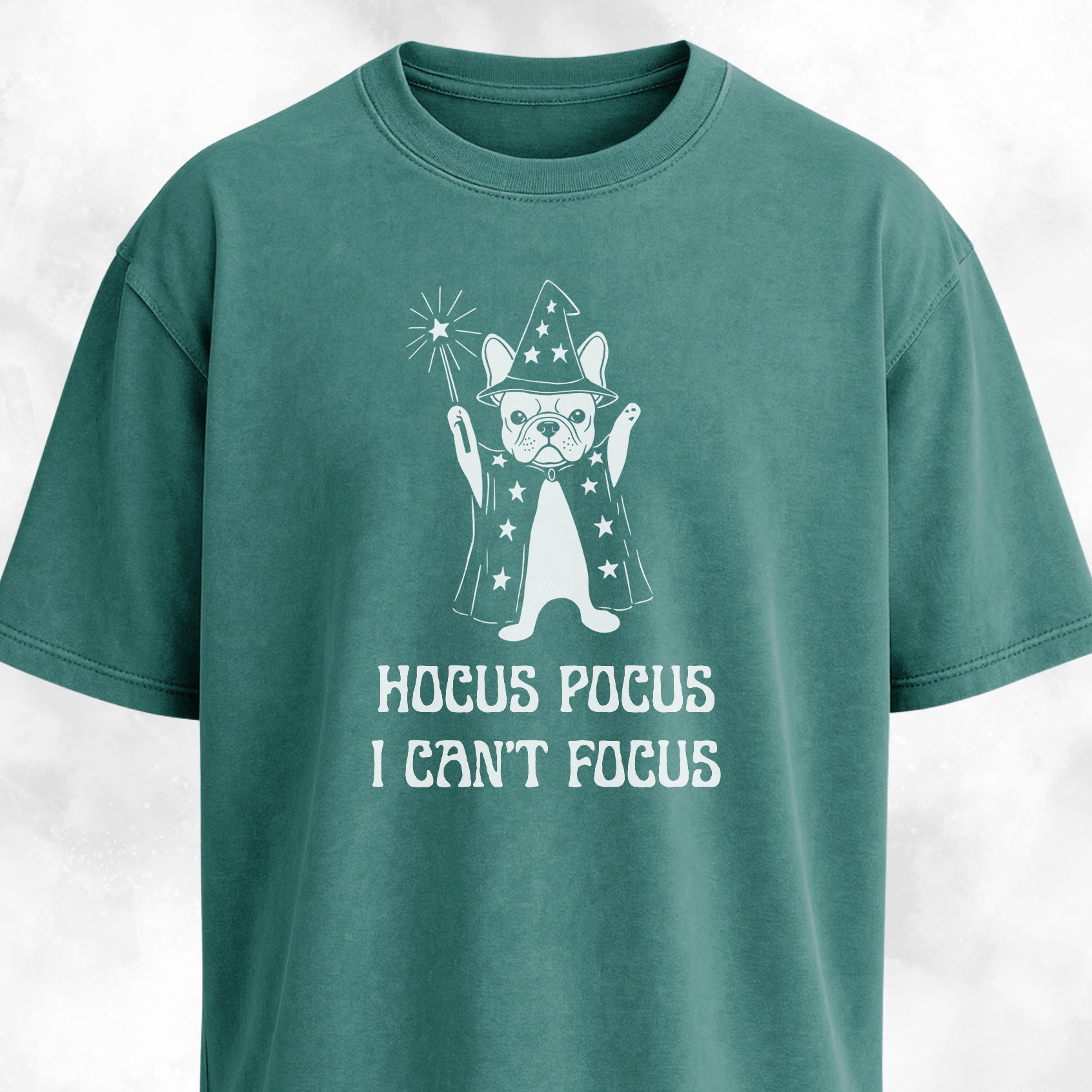 Hocus Pocus French Bulldog Wizard T-Shirt