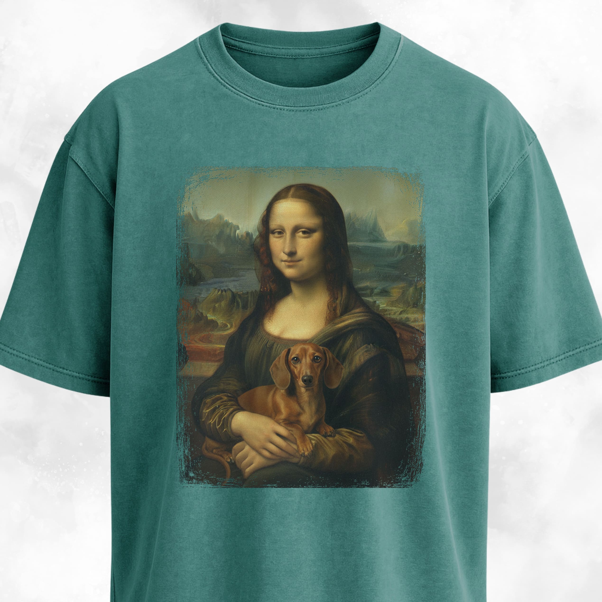 Mona Lisa Dachshund Edition T-Shirt