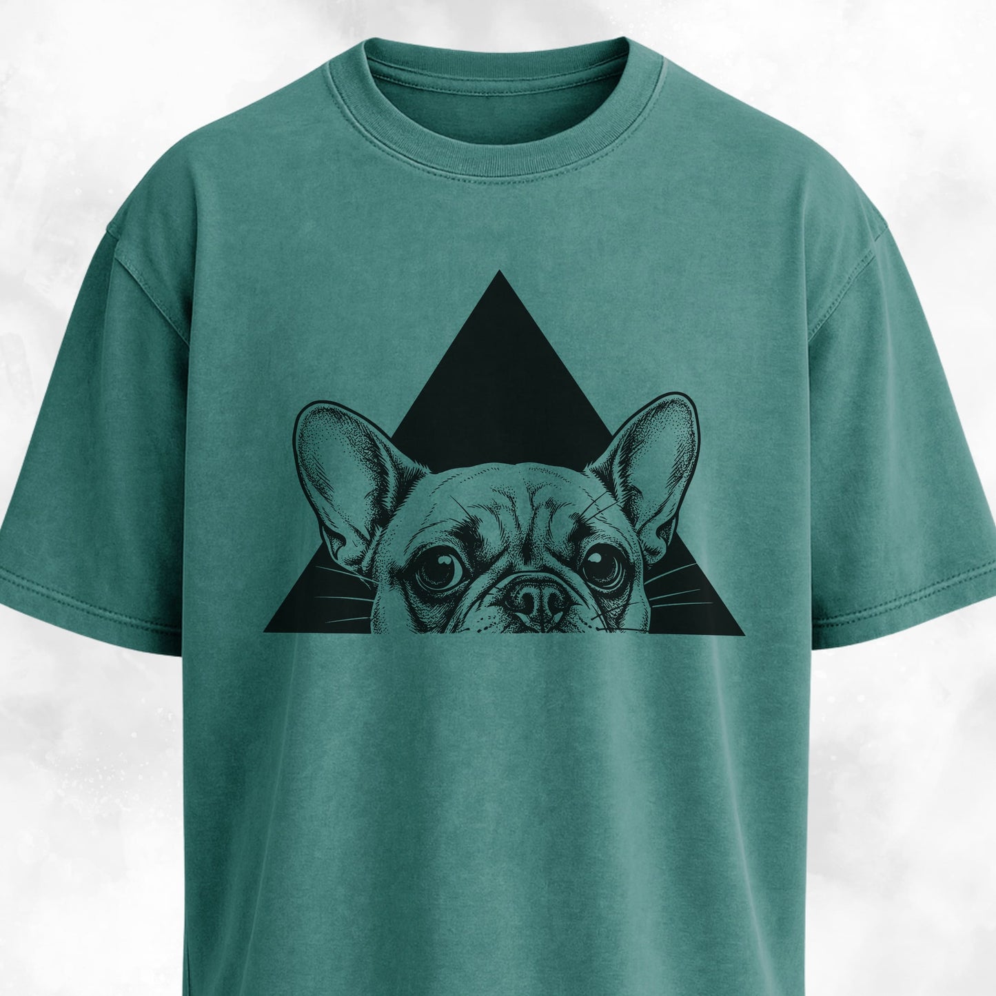Triangle Frenchie T-Shirt