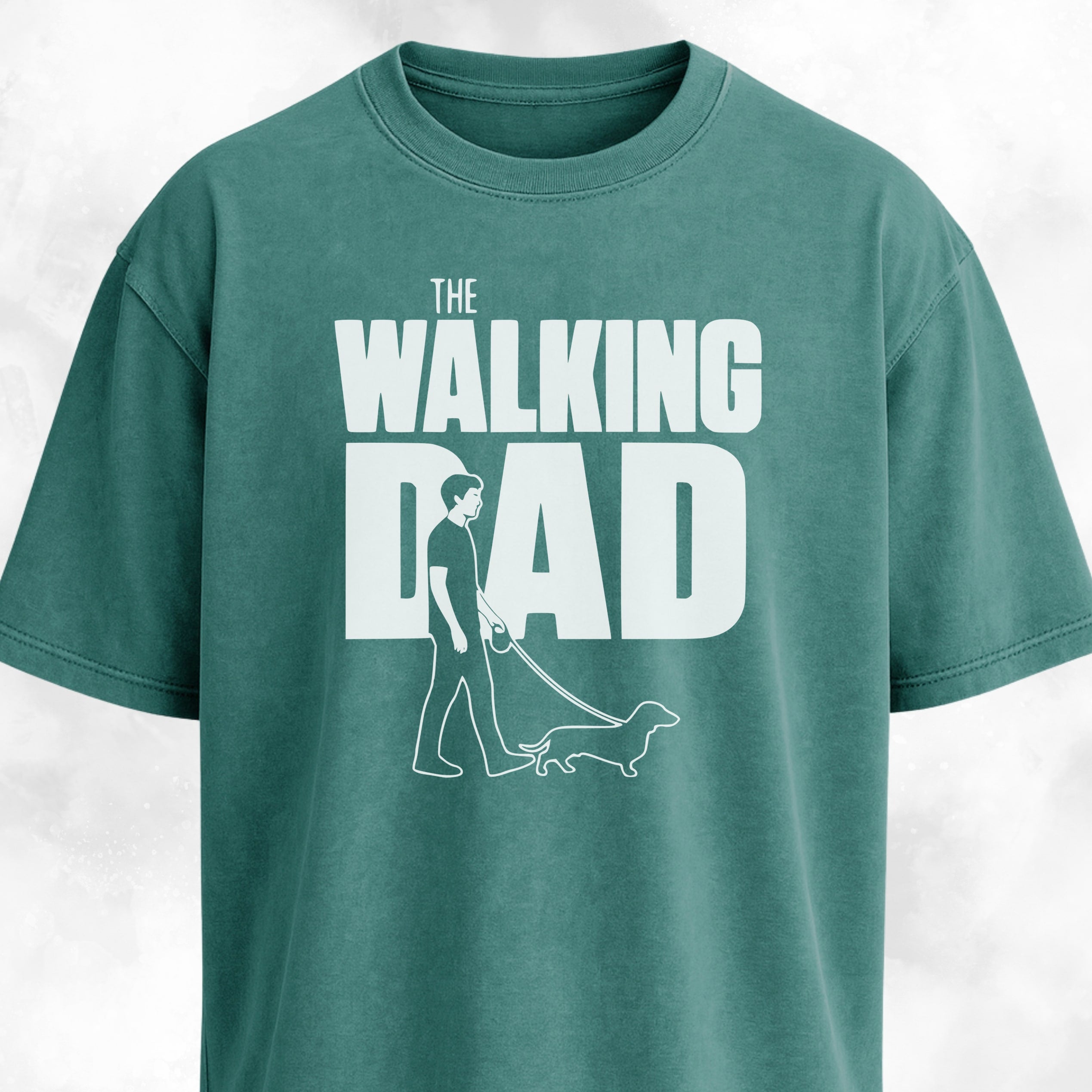 The Walking Dad Dachshund Edition T-Shirt