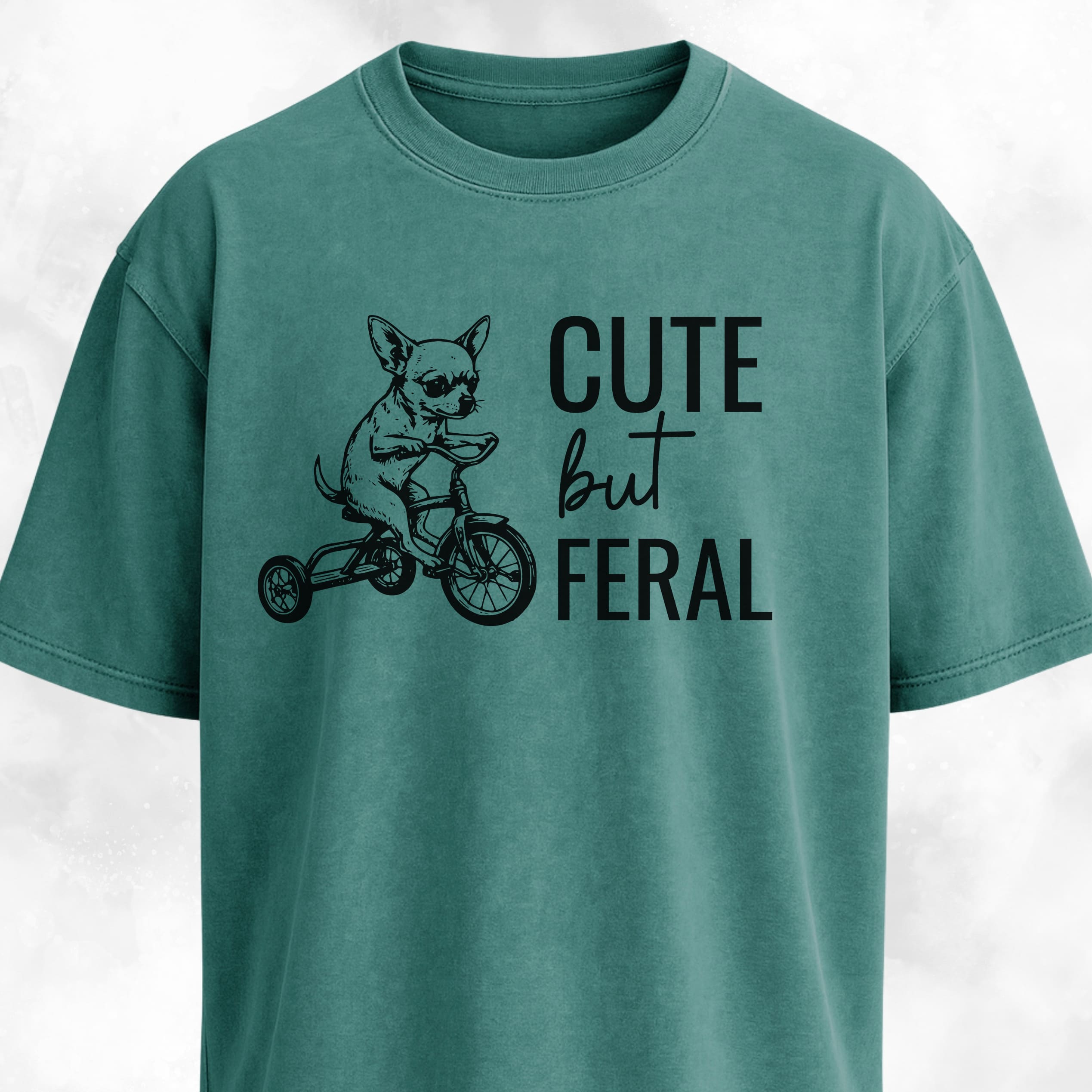 Cute But Feral Chihuahua T-Shirt