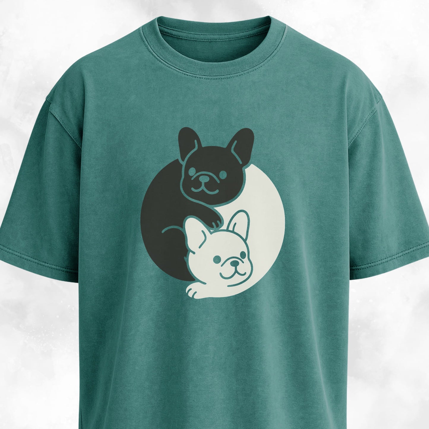 Yin Yang Frenchies T-Shirt