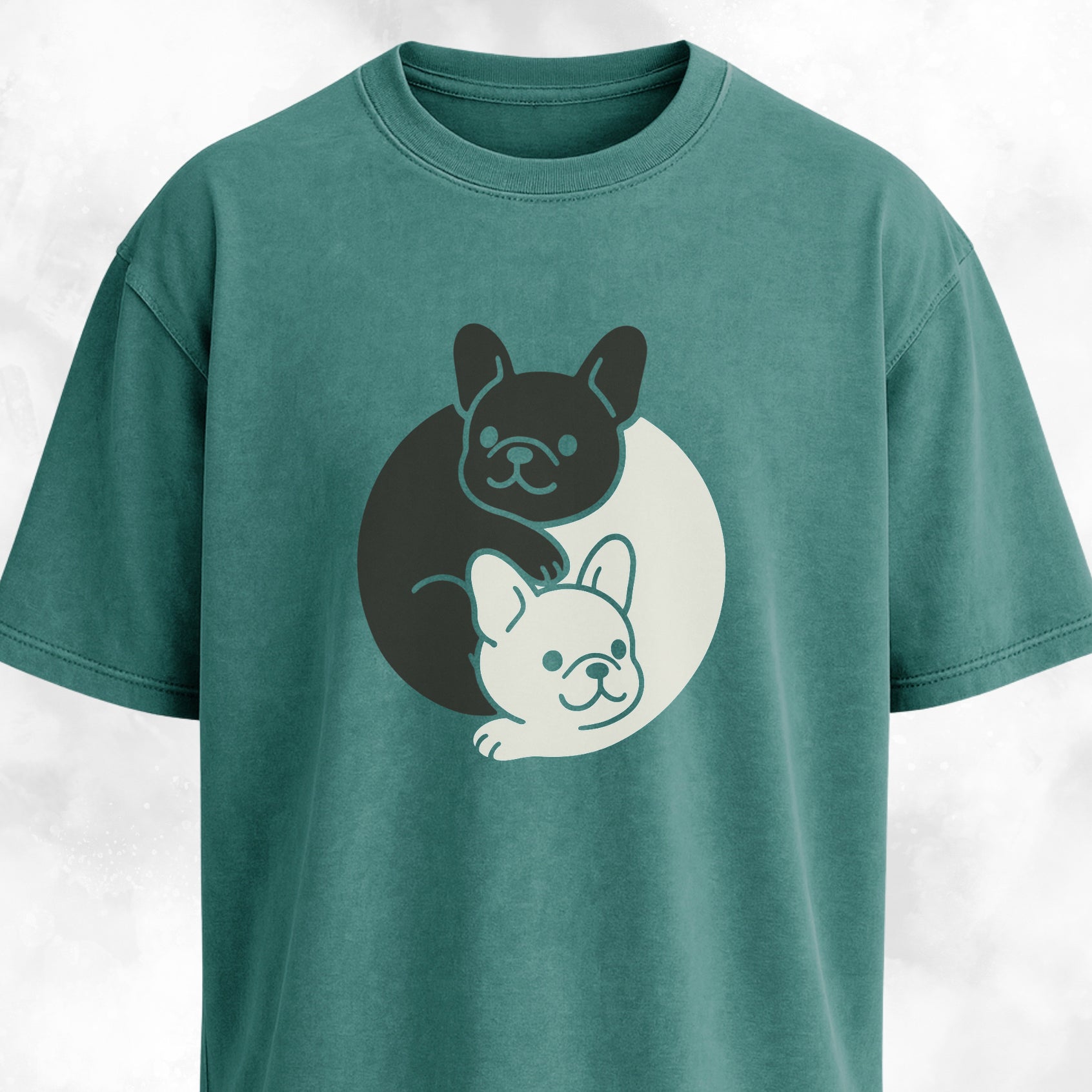 Yin Yang Frenchies T-Shirt