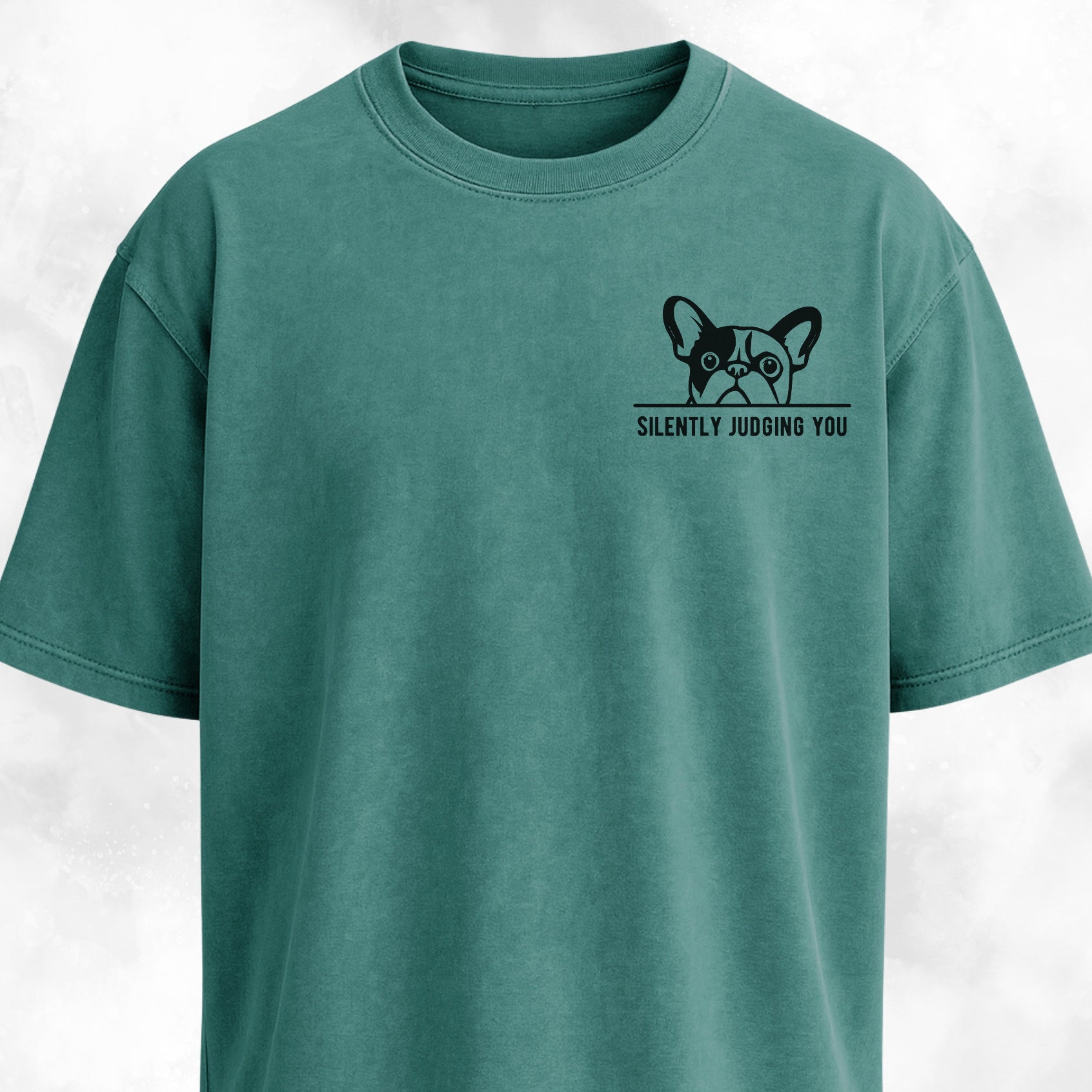 Silently Judging You French Bulldog T-Shirt