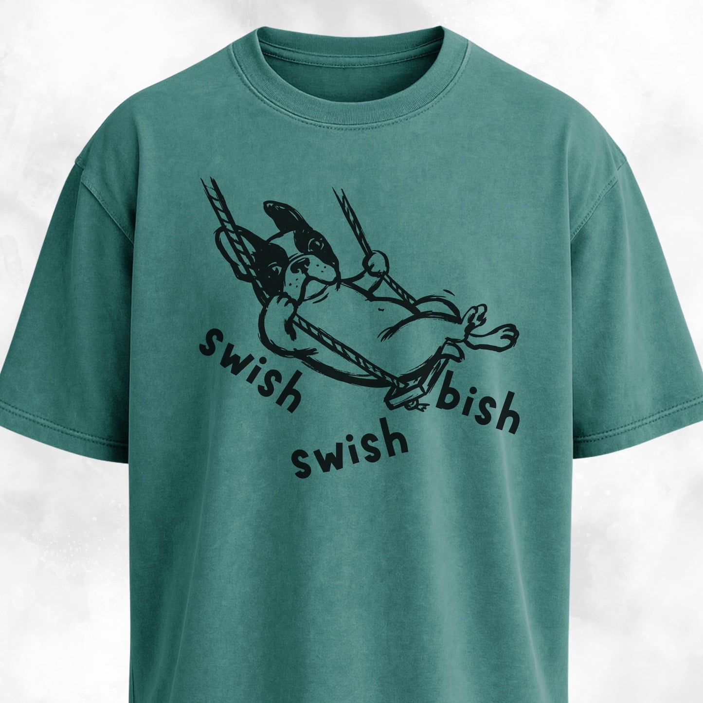 Swish Swish Bish Frenchie T-Shirt