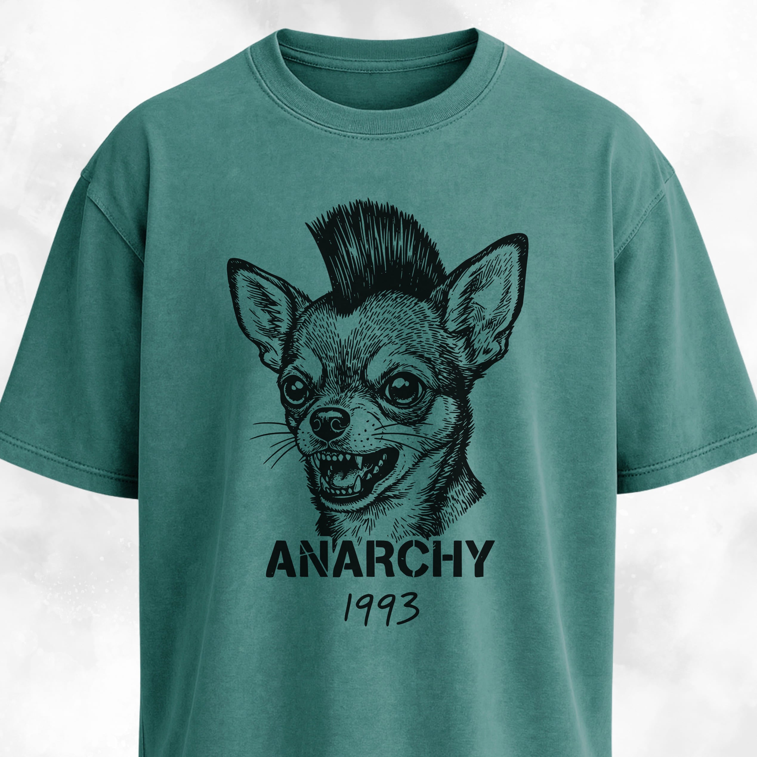 Anarchy Chihuahua Punk T-Shirt