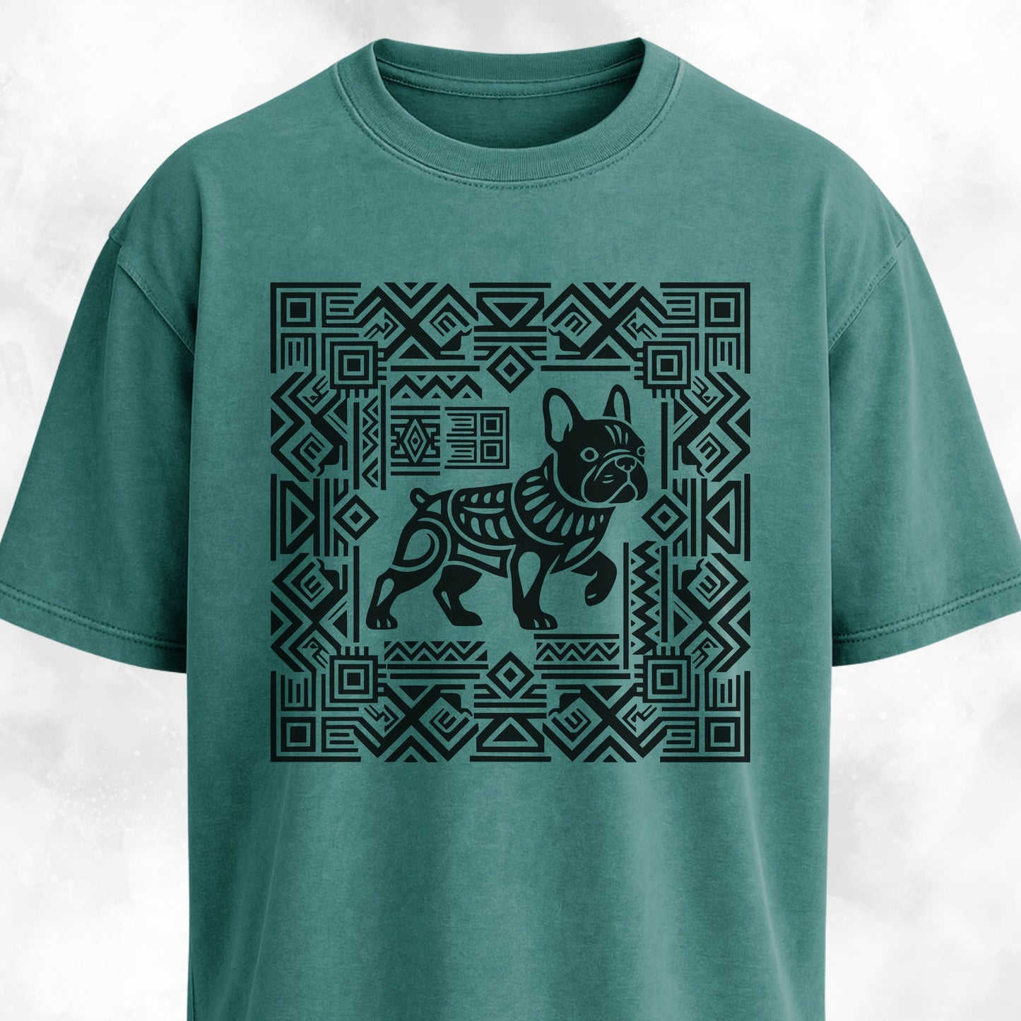 Aztec Art French Bulldog T-Shirt