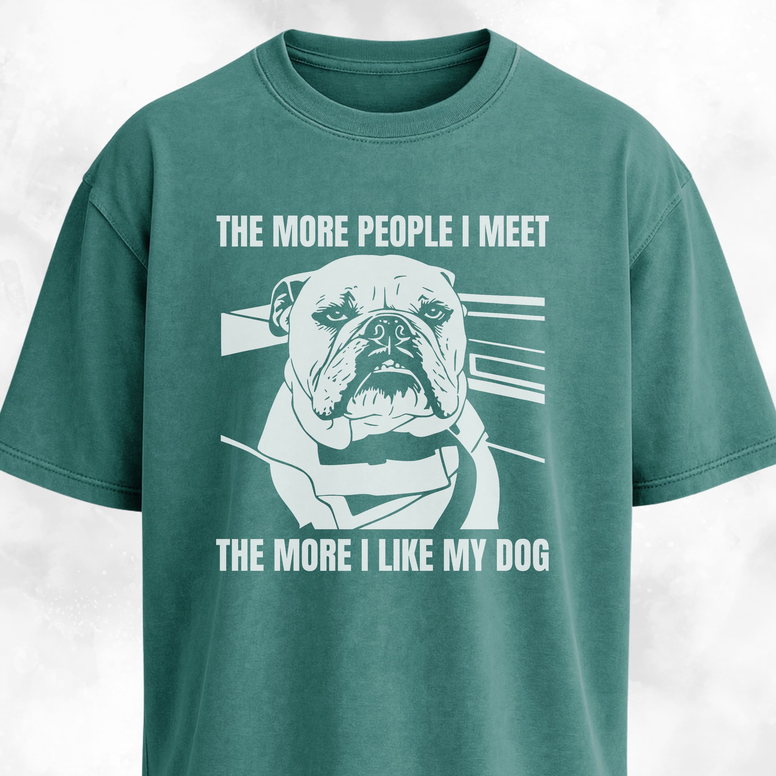 Antisocial Bulldog T-Shirt