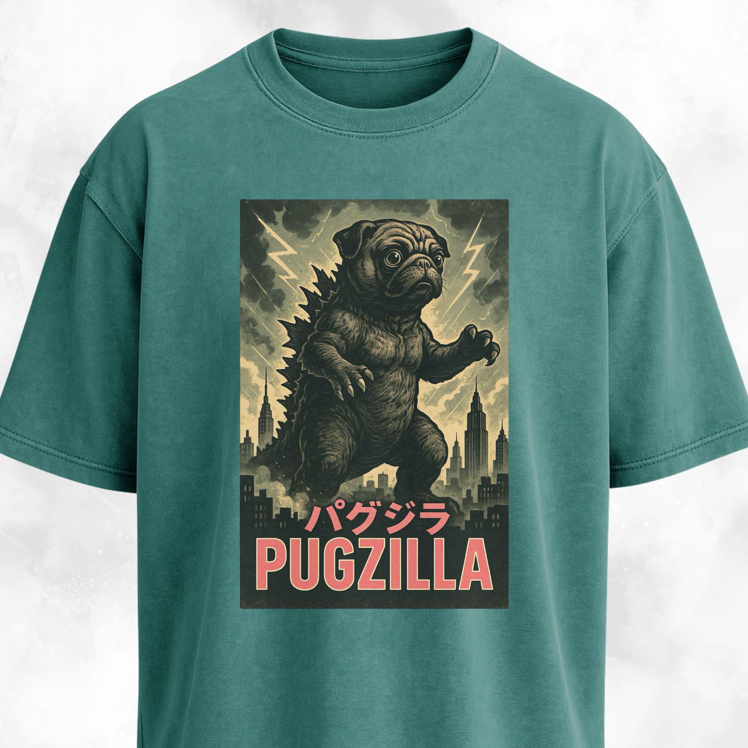 Pugzilla Graphic T-Shirt