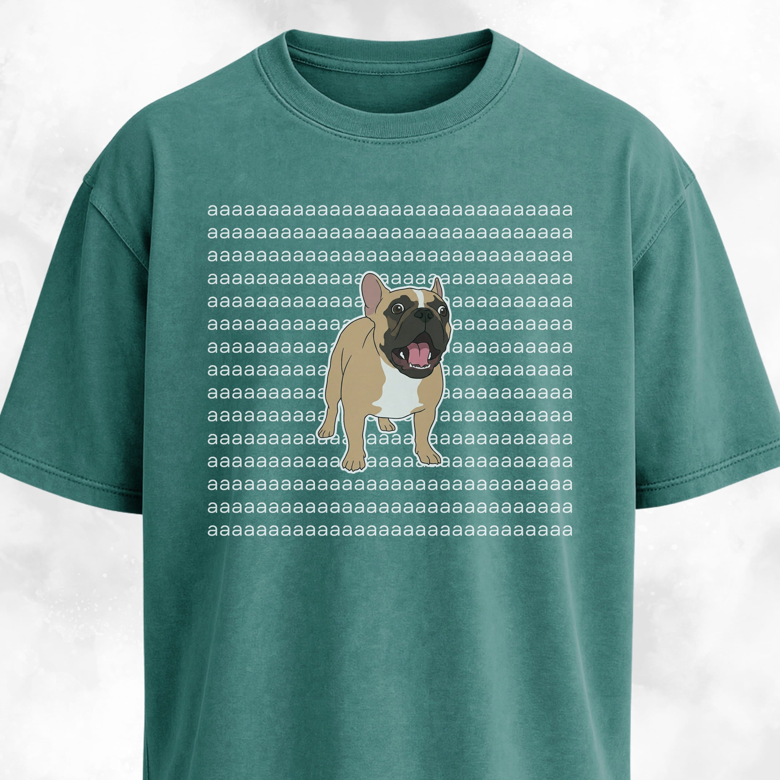 Screaming Frenchie Meme T-Shirt