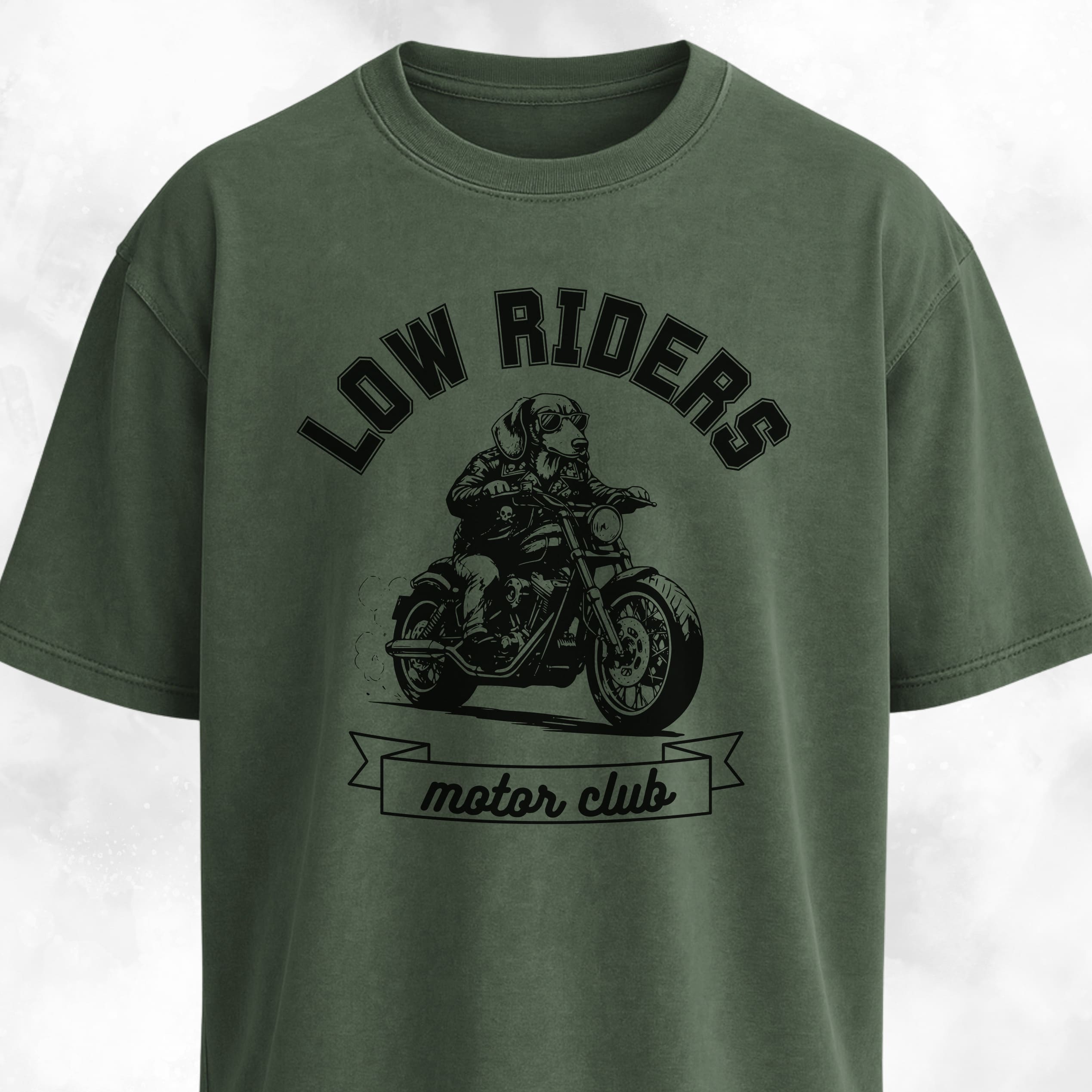 Low Riders Motor Club Dachshund Edition T-Shirt