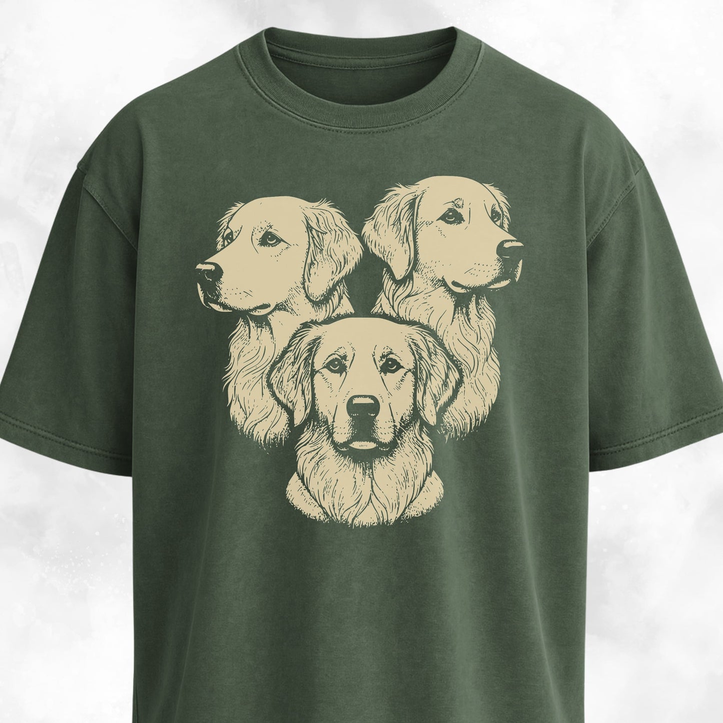 Golden Retrievers Collage T-Shirt