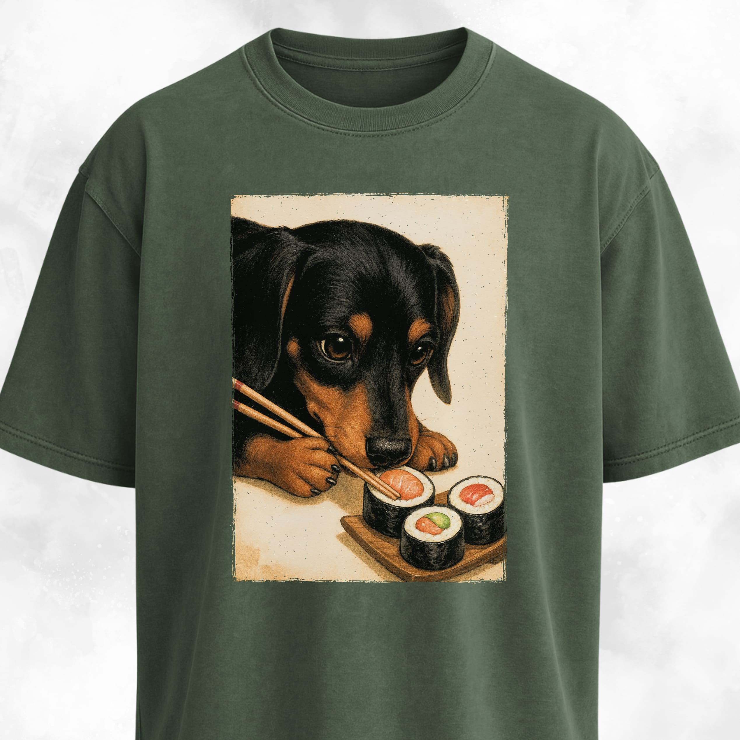 Dachshund Sushi Lover T-Shirt
