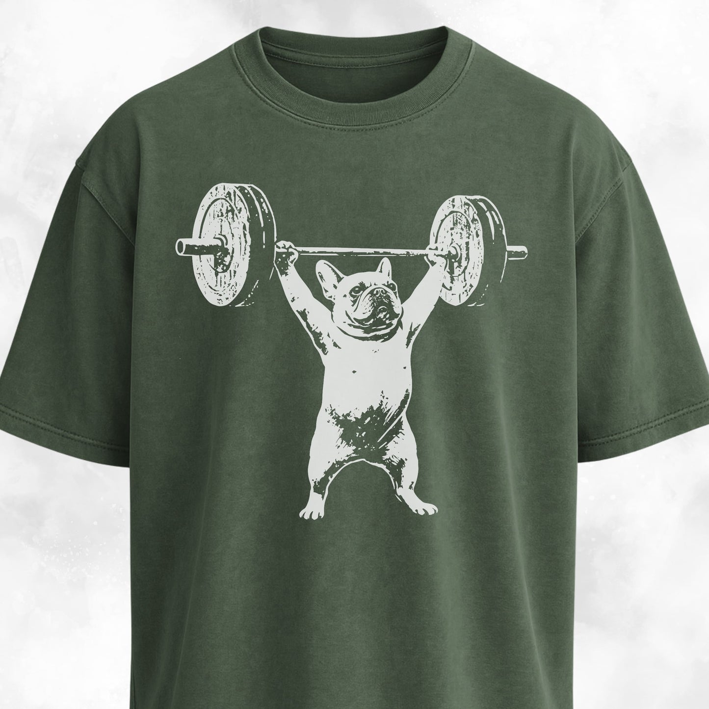 Frenchie Weightlifting T-Shirt