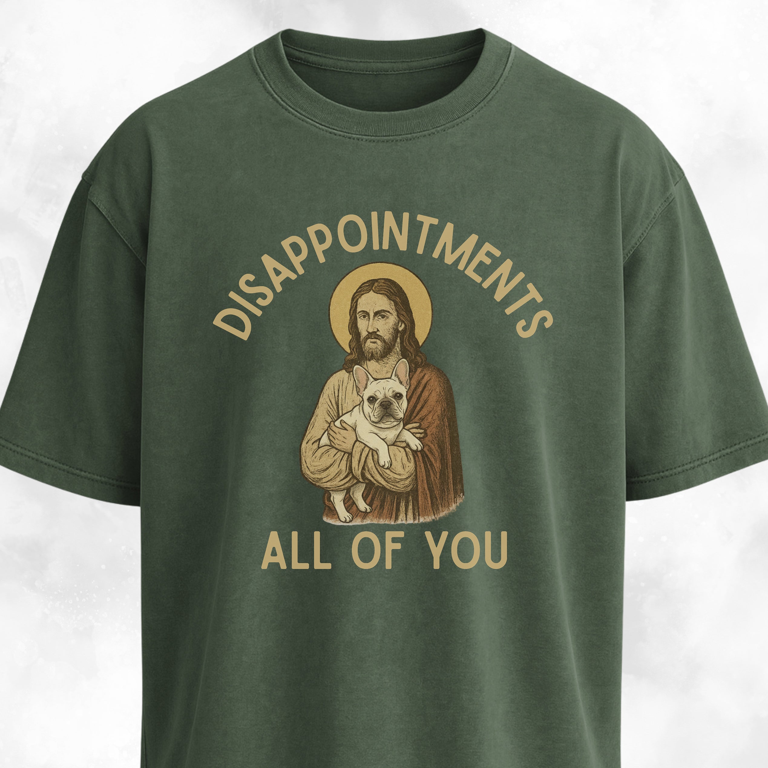 Disappointed Jesus Frenchie Edition T-Shirt