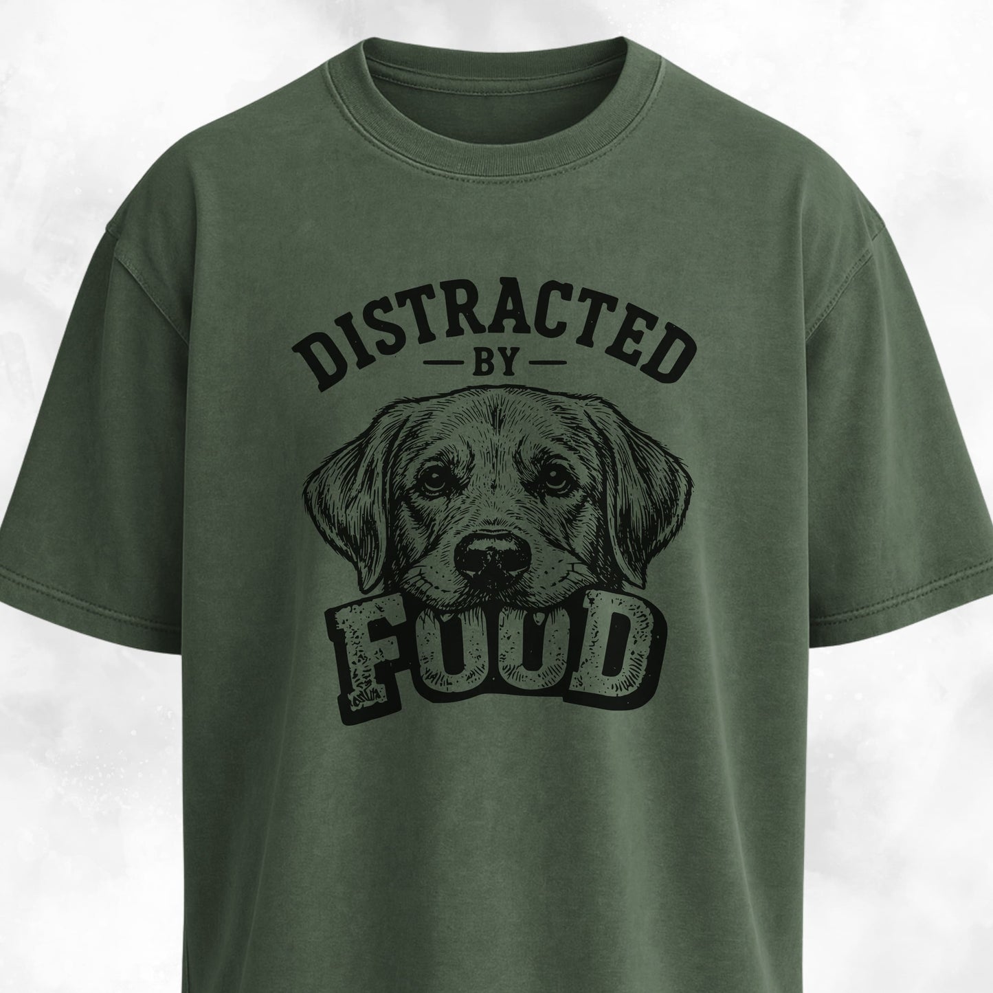 Distracted By Food Goldie T-Shirt