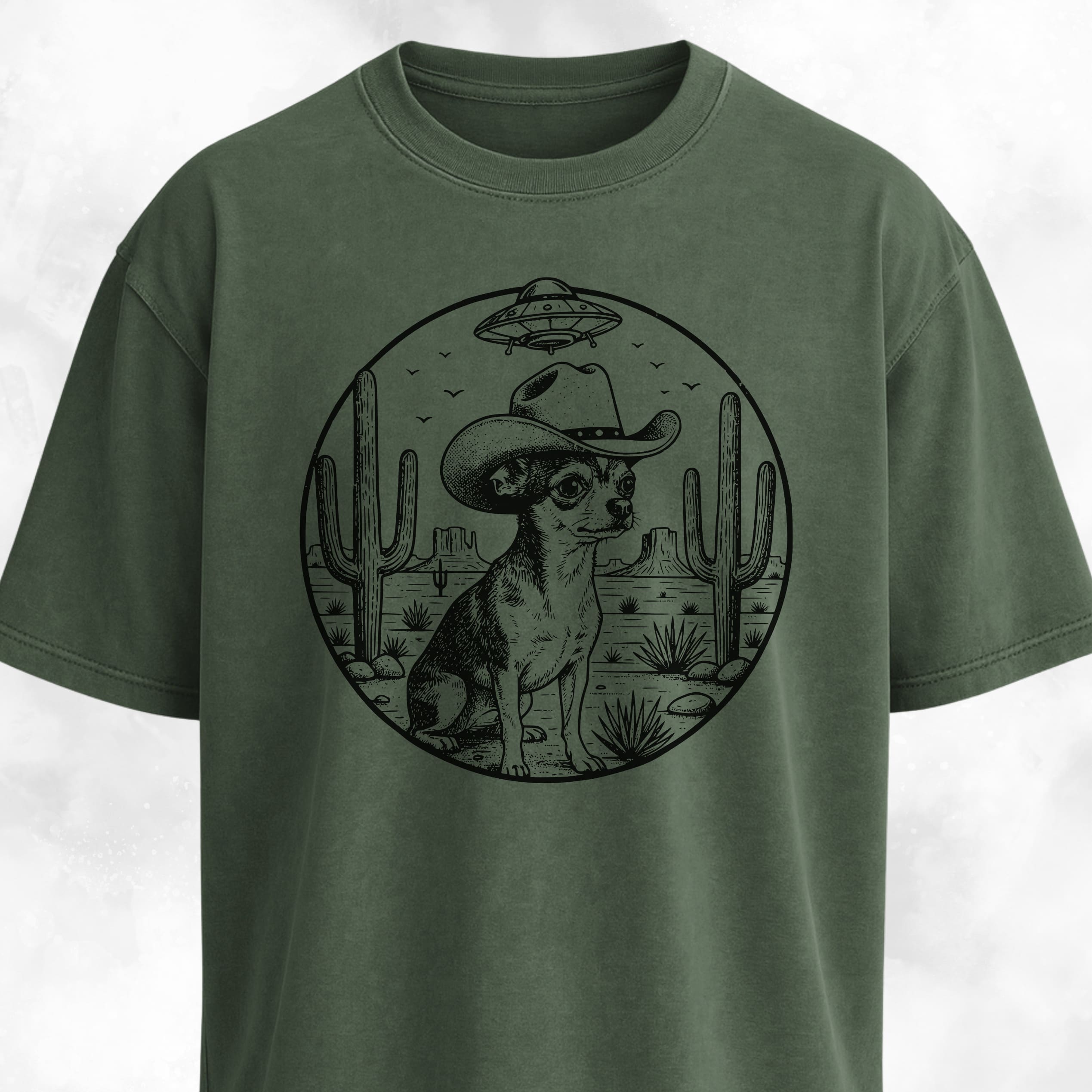 Western Chihuahua In A Desert T-Shirt