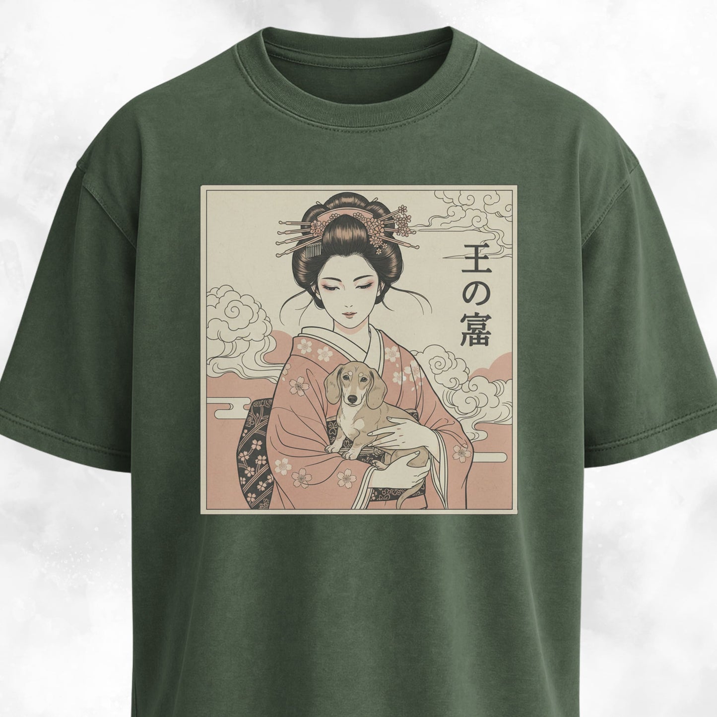 Geisha With A Doxie T-Shirt