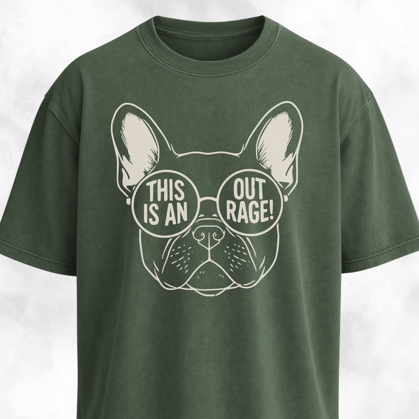 Outrage Frenchie T-Shirt