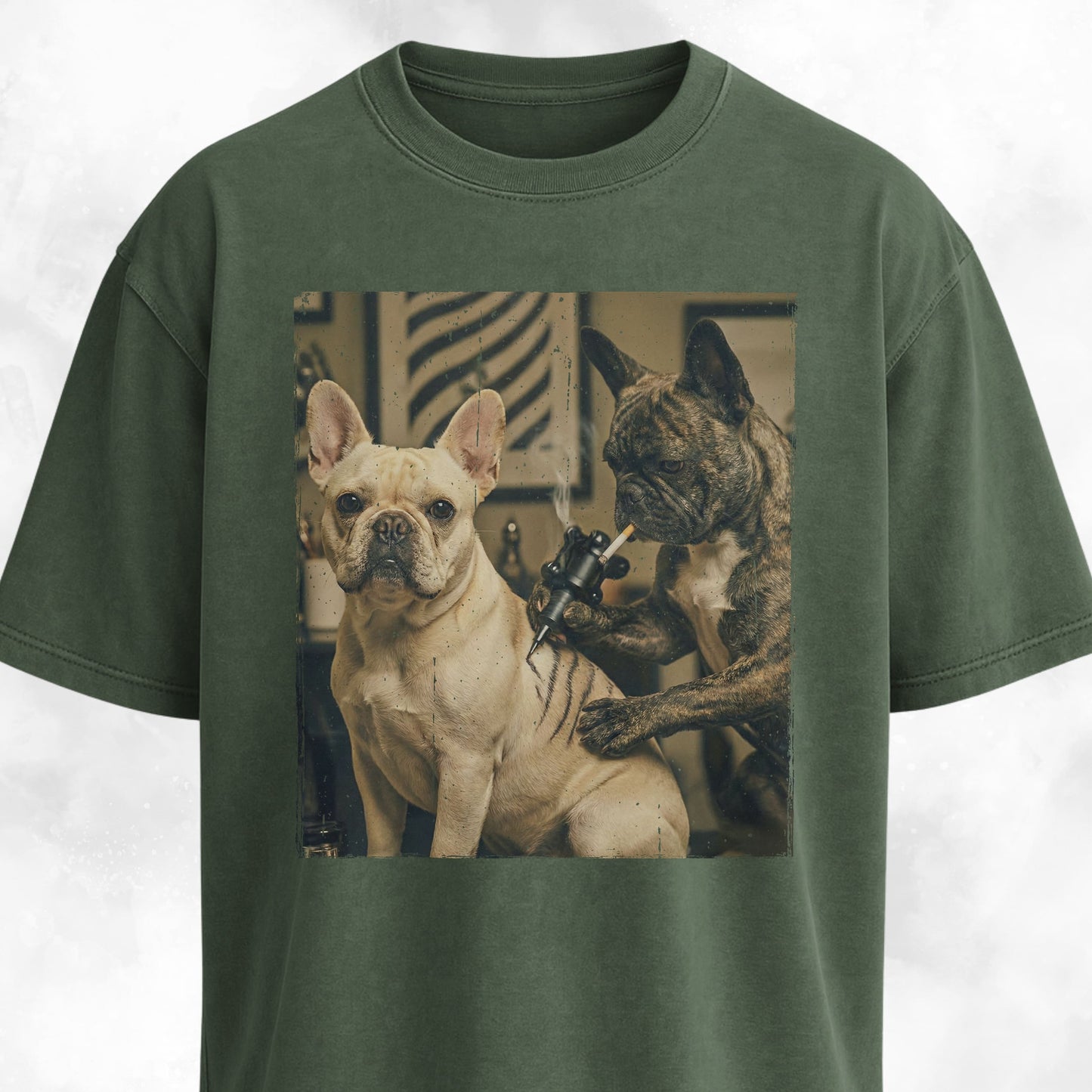 Tattoo Frenchies T-Shirt